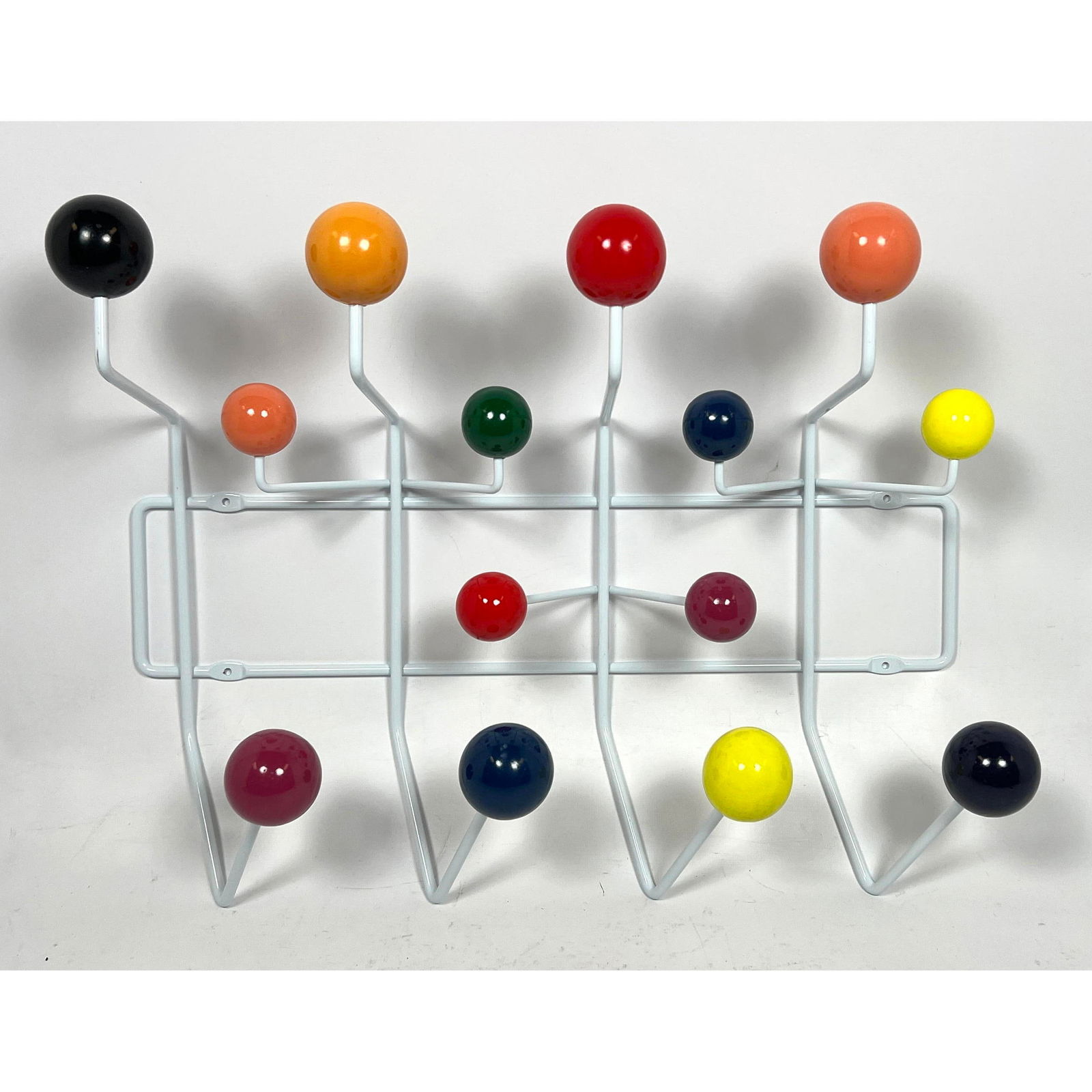 Eames Style Wall Hanging Coat Rack. Contemporary. (1 of 9)
