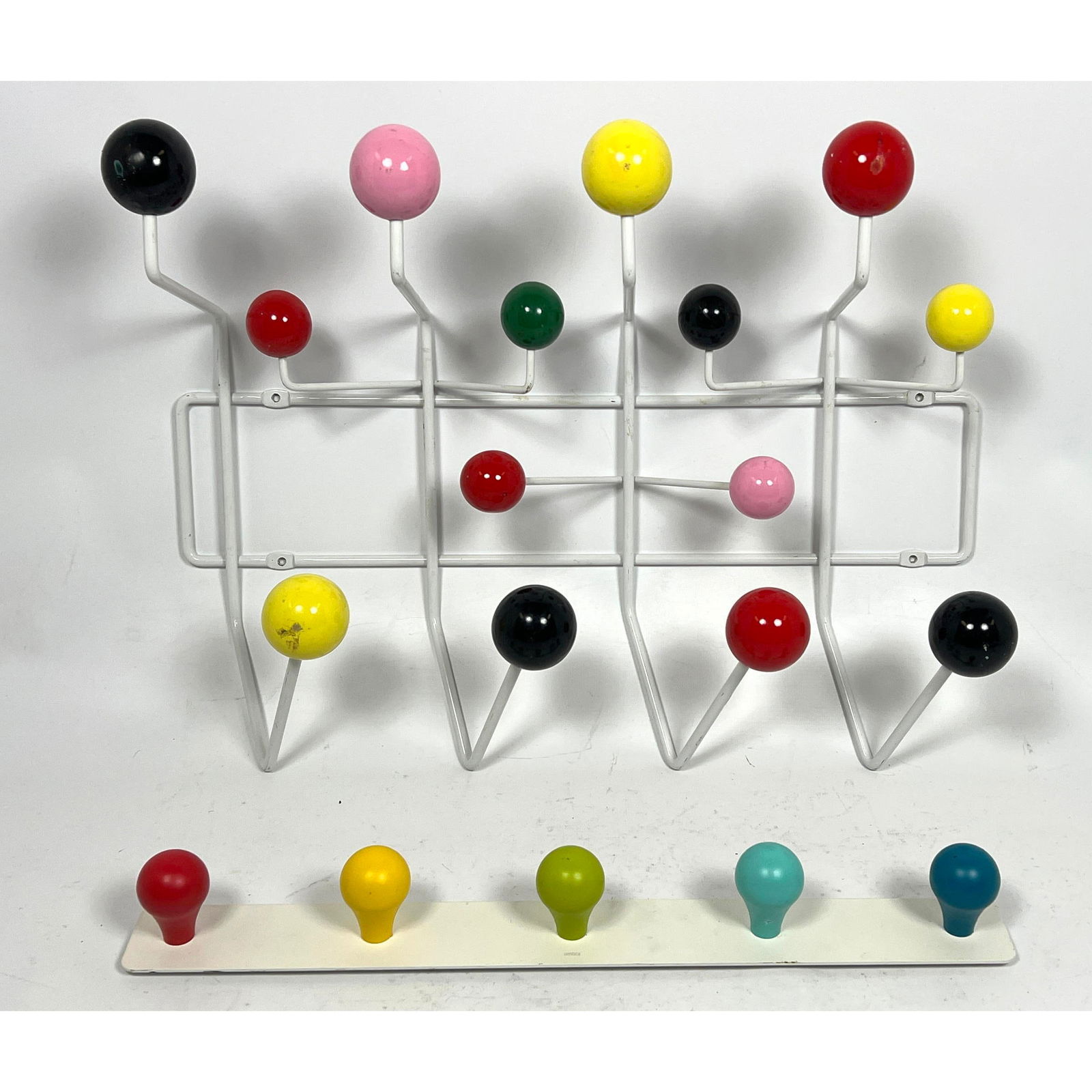 2Pc Coat Rack. Eames Style and Smaller Wood Umbra Studio Design. (1 of 14)