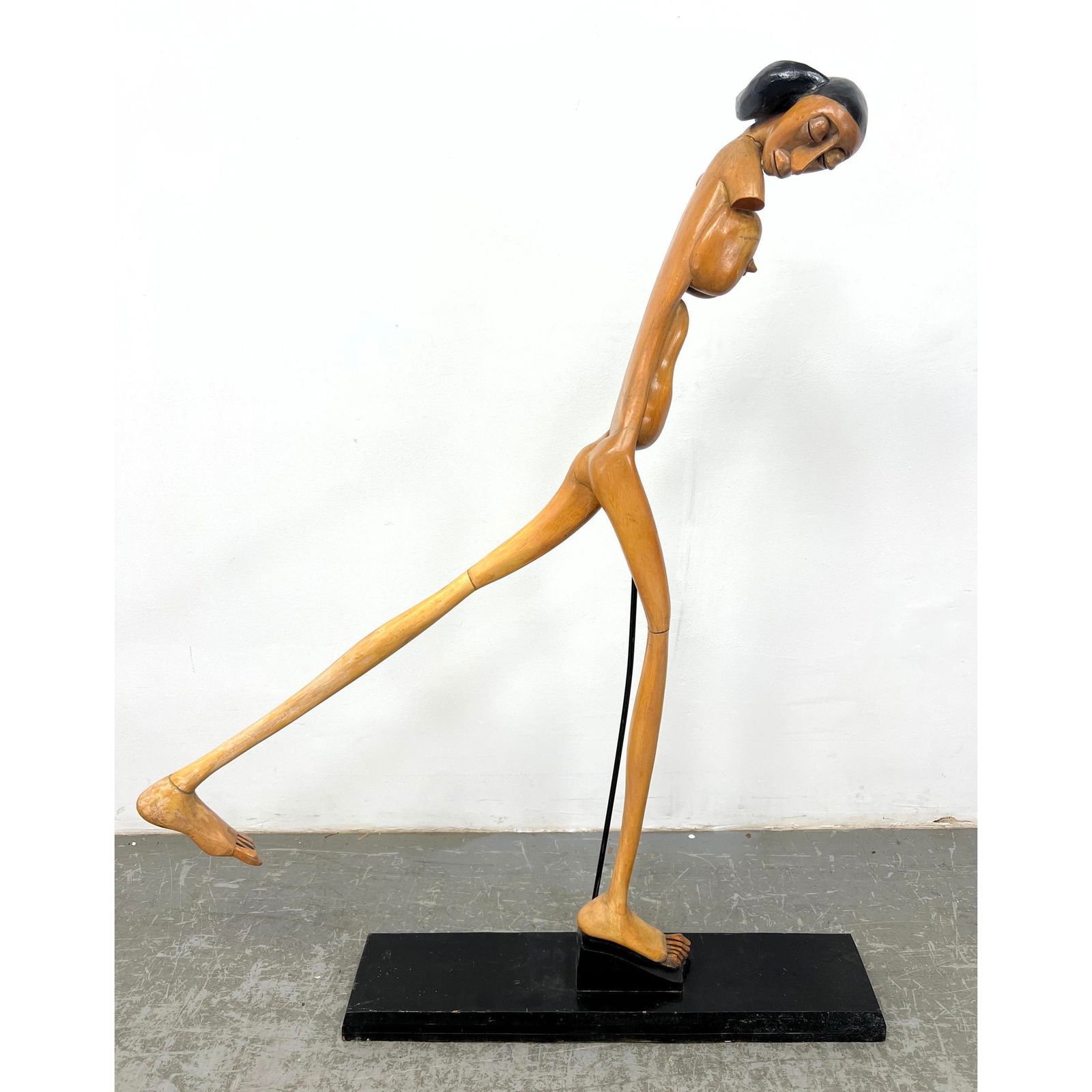 GREGORY GORBY Carved wood Folk Art Style Sculpture. (1 of 10)