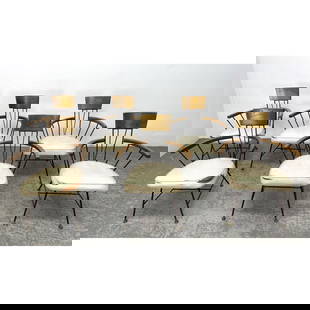 6 Richard McCarthy for Selrite Mid Century Modern Arm Chairs McCobb Style: 6 Richard McCarthy for Selrite Mid Century Modern Arm Chairs McCobb Style Dimensions: Height: 32.5 inches, Width: 23.5 inches, Depth: 20 inches. - Seat Height: 16.75 inches ---