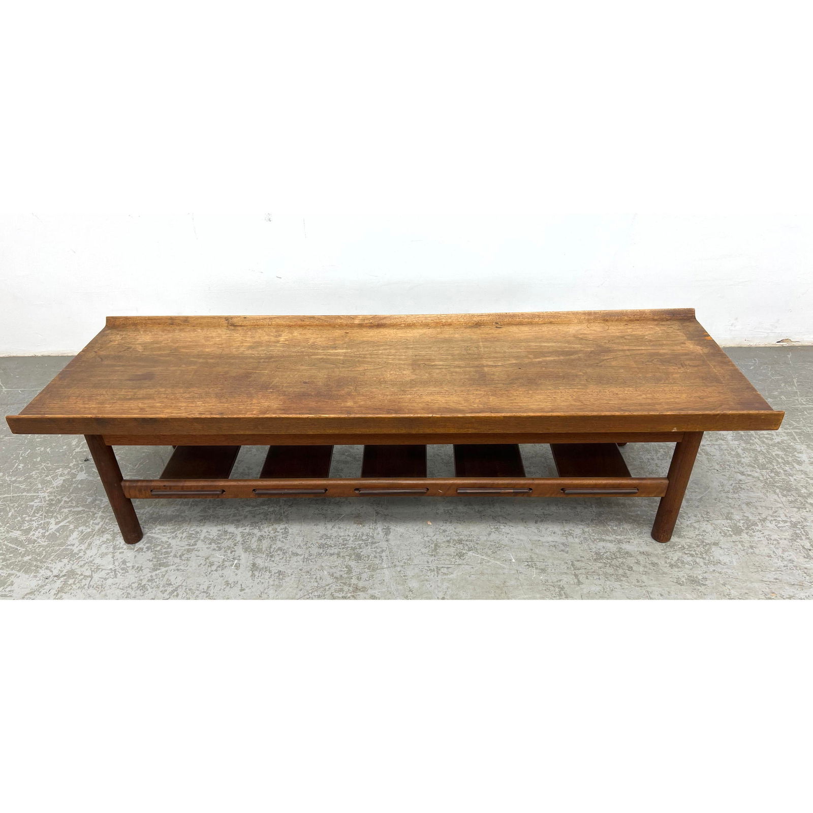 Lawrence Peabody for Nemschoff Walnut Bench or Coffee Table. (1 of 12)