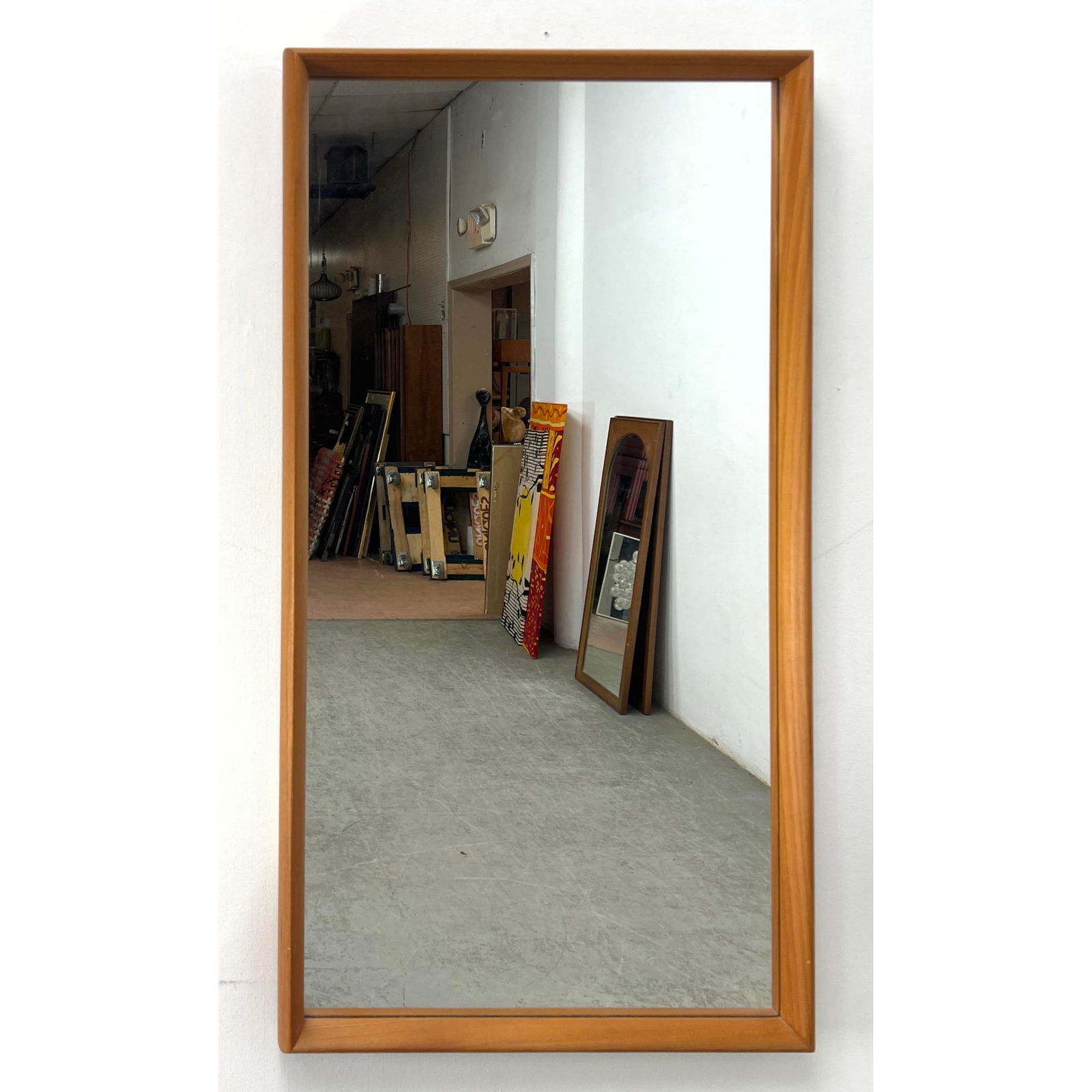 Danish Modern Teak Wall Mirror (1 of 8)