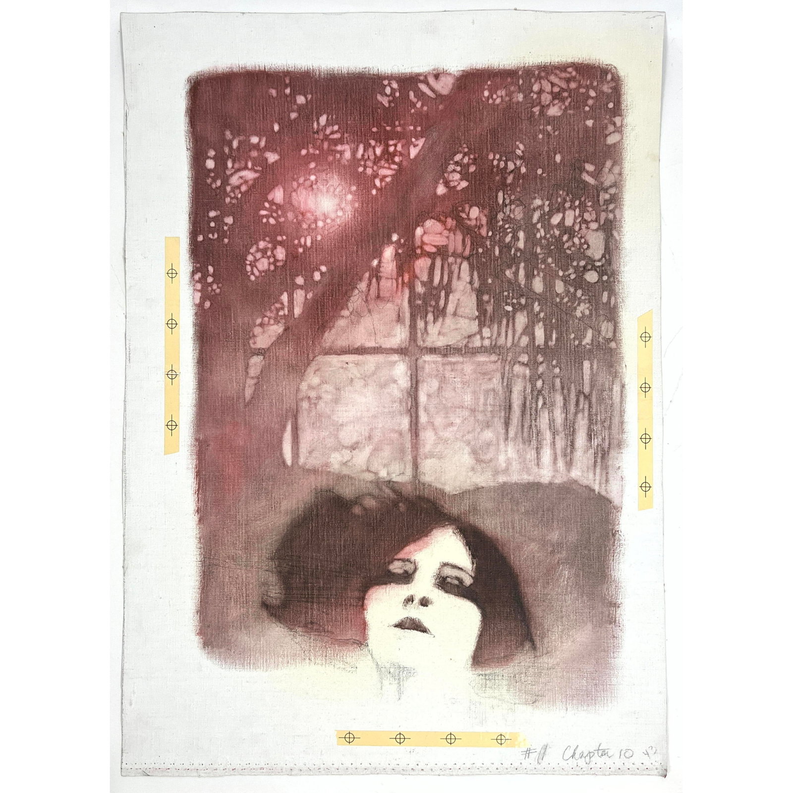 BERNARD FUCHS "All The Kings Men" 1976 Oil on Canvas. Franklin Library. Unsigned. Acquired From the (1 of 9)