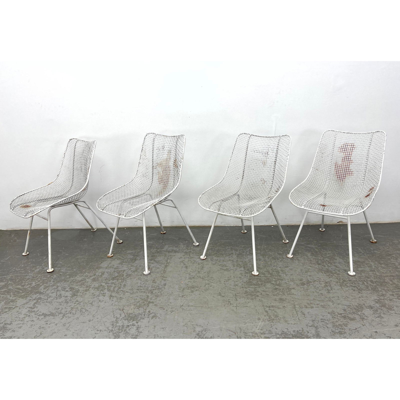 Set 4 Russell Woodard Patio Garden Chairs (1 of 18)