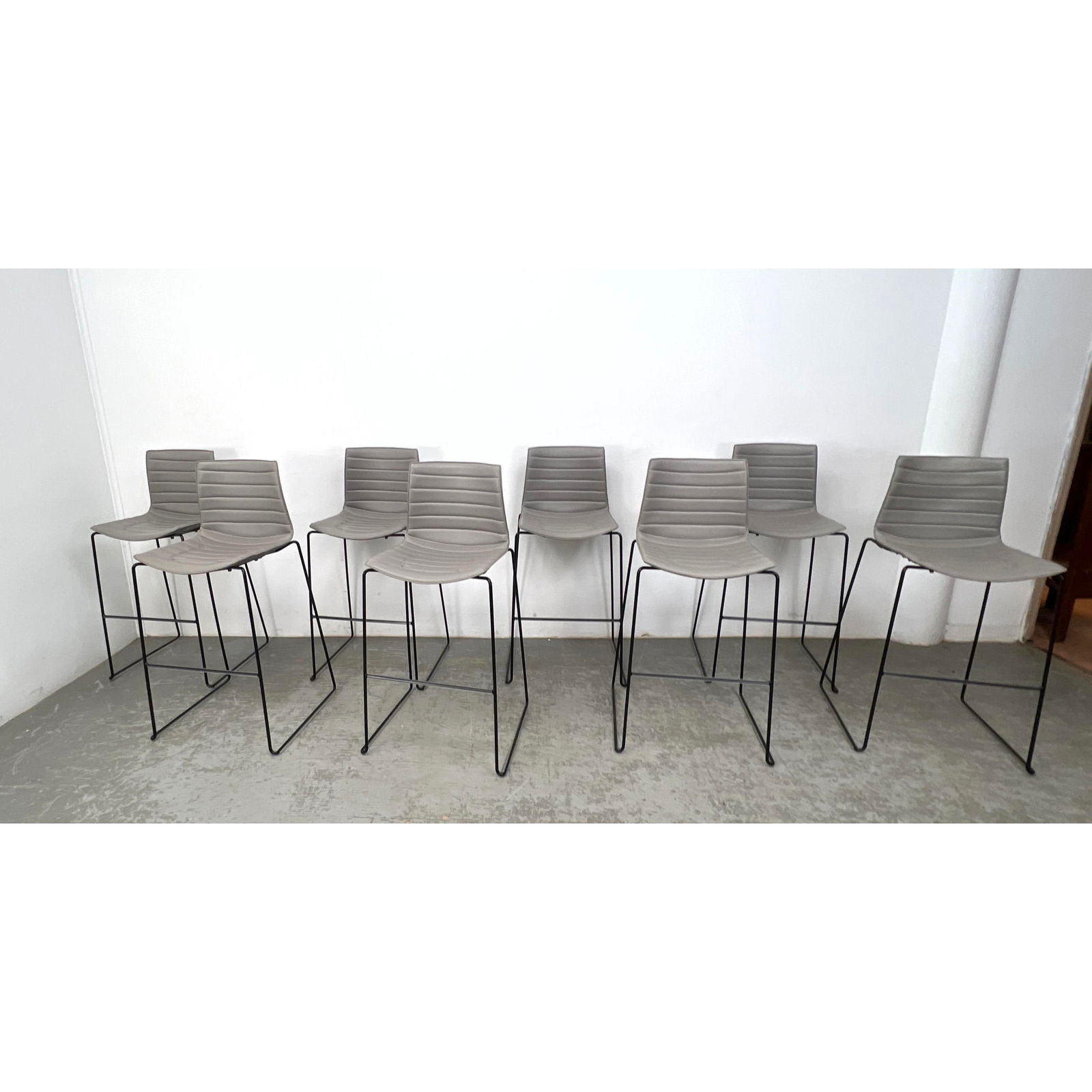 Set of 8 Arper CATIFA Model 46 Barstools (1 of 20)