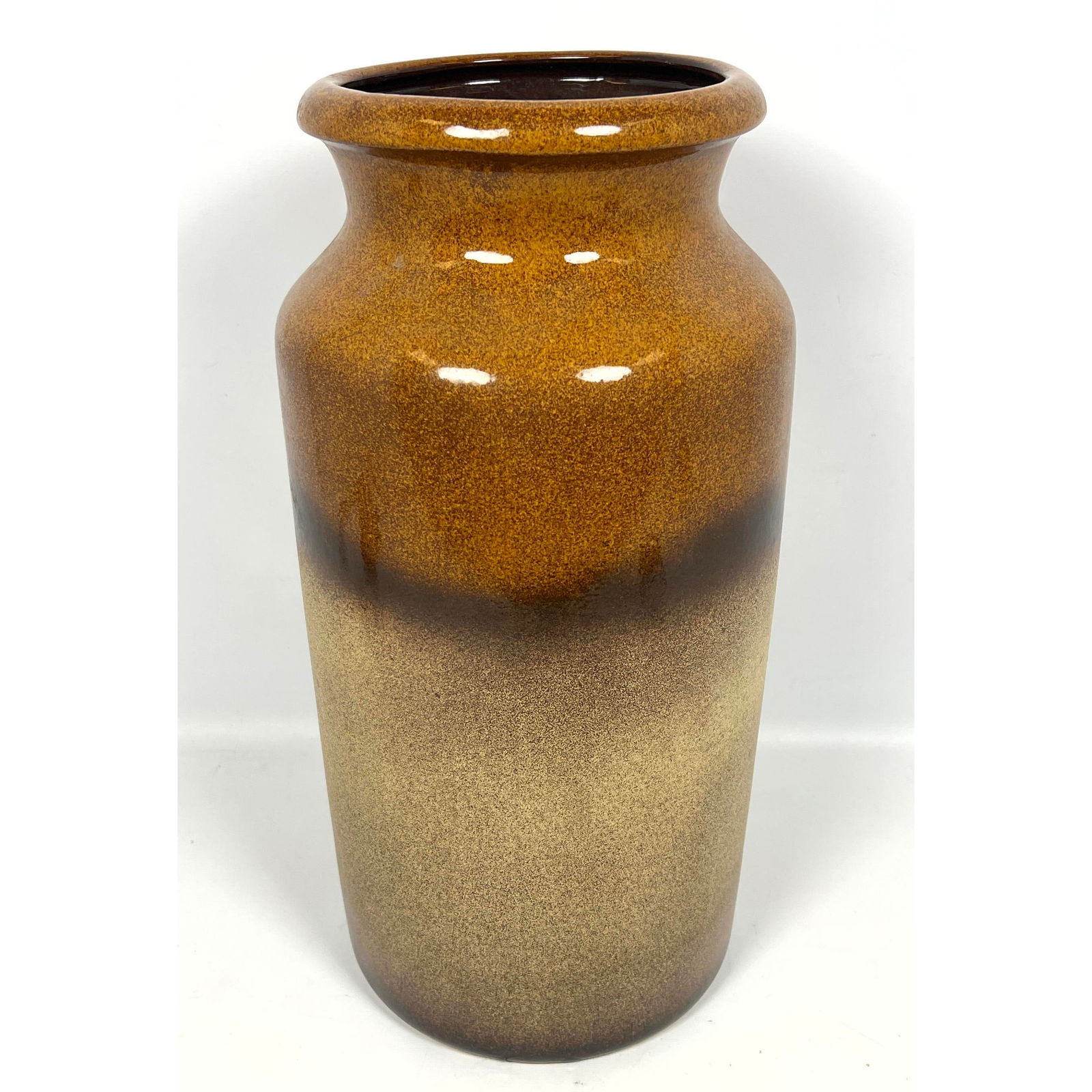 Scheurich-Keramik 221-44 W. Germany Vase: Scheurich-Keramik 221-44 W. Germany Vase Dimensions: Height: 17.25 inches, Width: 8.5 inches, Depth: 8.5 inches. --- - We offer curbside delivery for most items to NYC, Manhattan, Close Brooklyn, Hobo