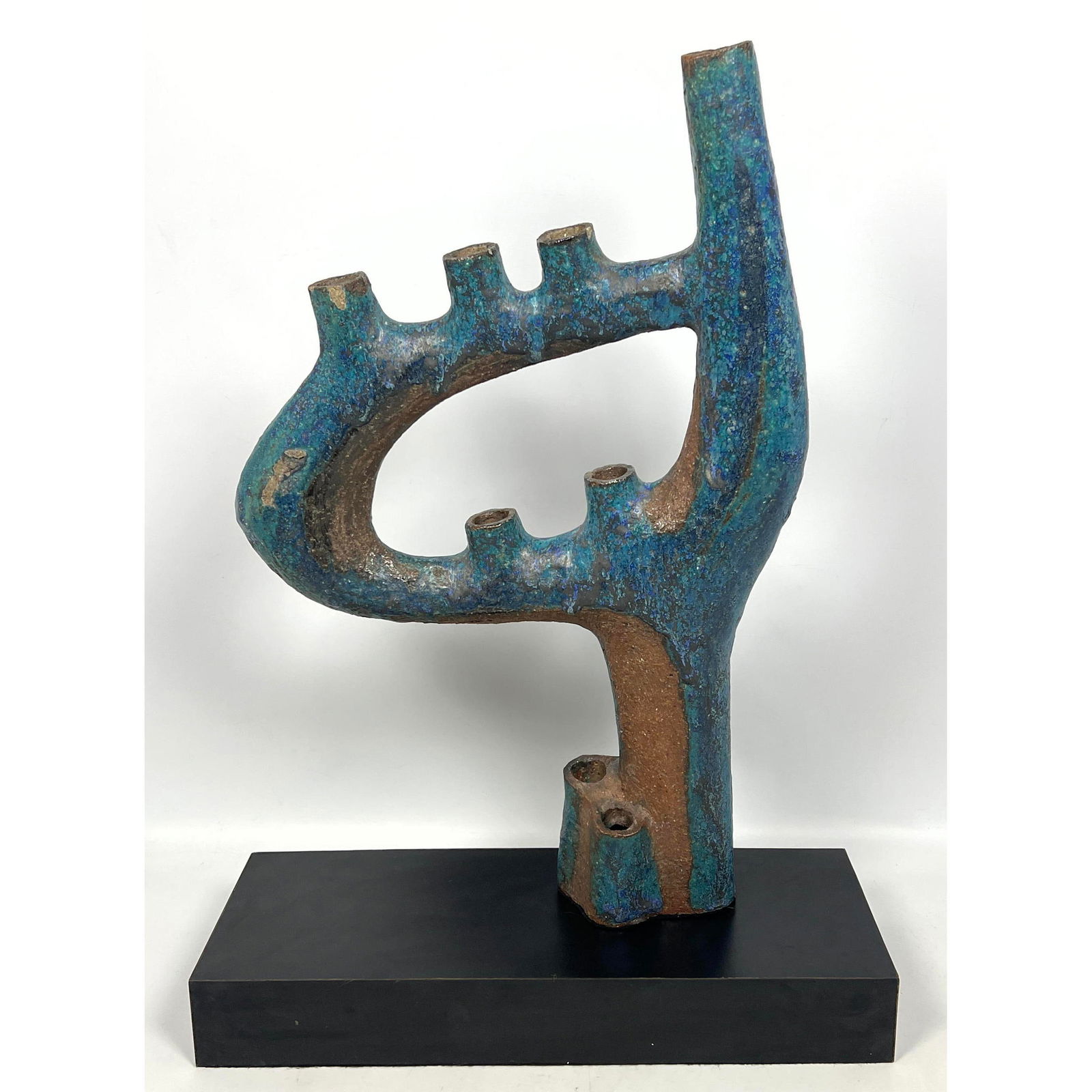 Helen Belling New York, 1914-2001. Pottery Sculpture on Laminate base. (1 of 11)