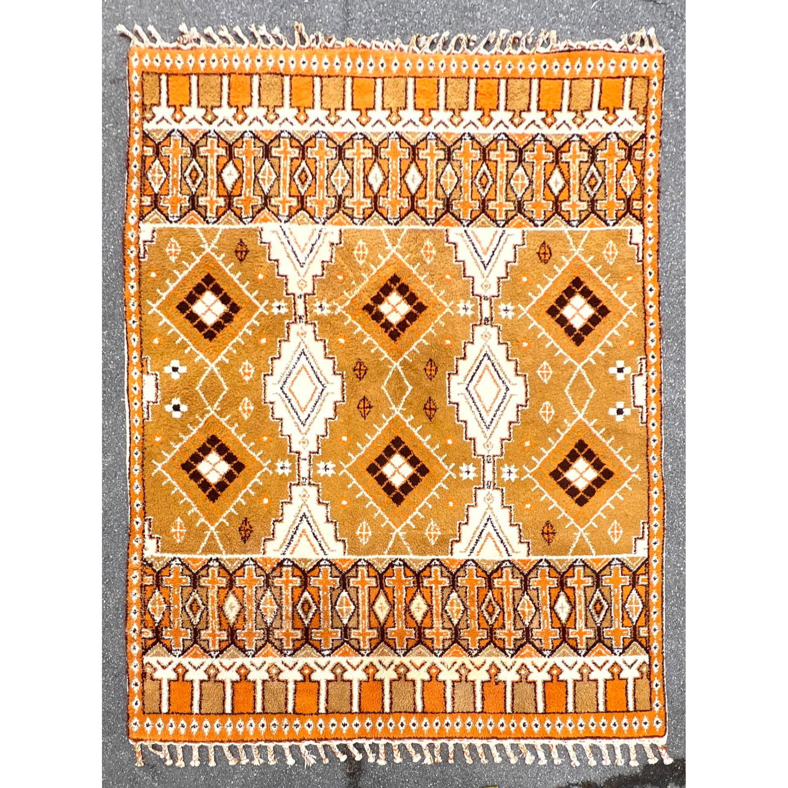 9'11 X 14'8 Handmade Morocco Carpet Rug. wool. (1 of 9)