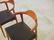 Pair HANS WEGNER Style Side Chairs. Rosewood accents. - 2
