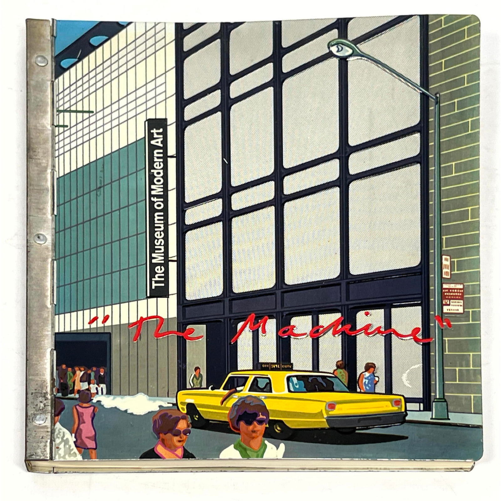 MOMA "The Machine" Metal Bound Art Book. Museum of Modern Art Exhibition Catalogue. 1968. (1 of 15)