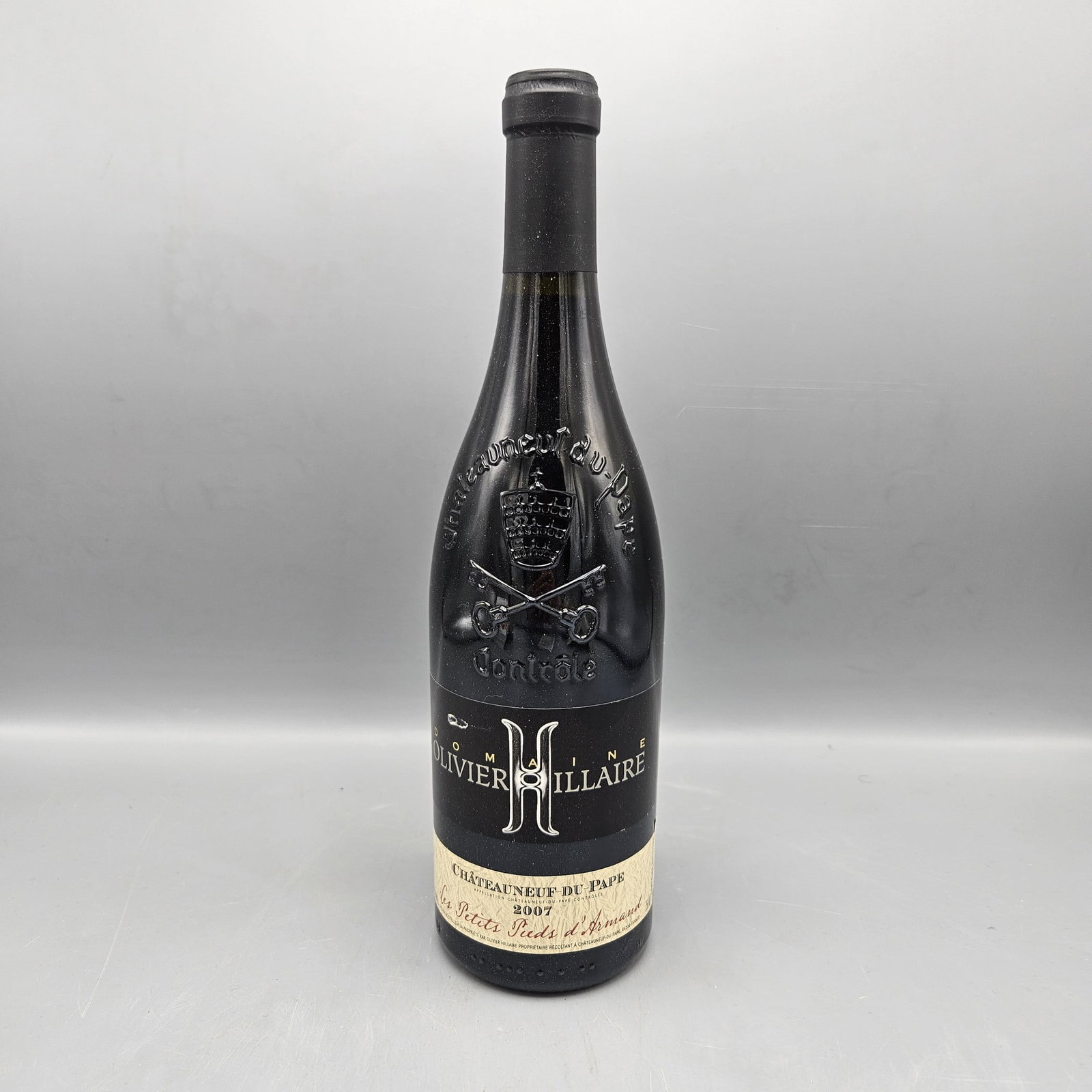 2007 Domaine Olivier Hillaire Chateauneuf-du-Pape Les Petits Pieds d'Armand Red Wine: 2007 Domaine Olivier Hillaire Chateauneuf-du-Pape Les Petits Pieds d'Armand Red Wine --- Buyers are encouraged to pick up their purchases directly from our location. Please note: we do not offer shipp