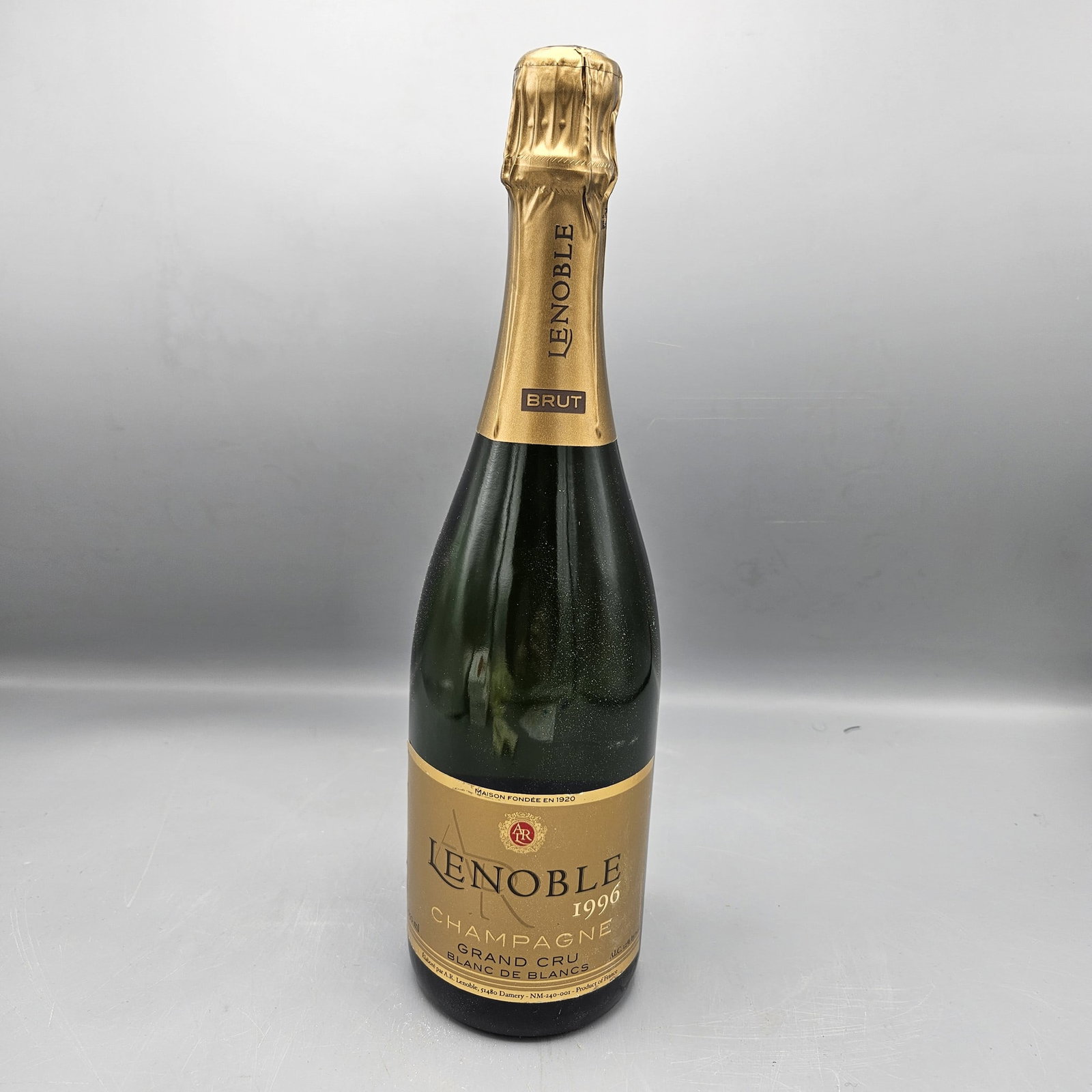 1996 A. R. Lenoble Champagne Grand Cru Blanc de Blancs Extra Brut White - Sparkling Wine: 1996 A. R. Lenoble Champagne Grand Cru Blanc de Blancs Extra Brut White - Sparkling Wine --- Buyers are encouraged to pick up their purchases directly from our location. Please note: we do not offer s