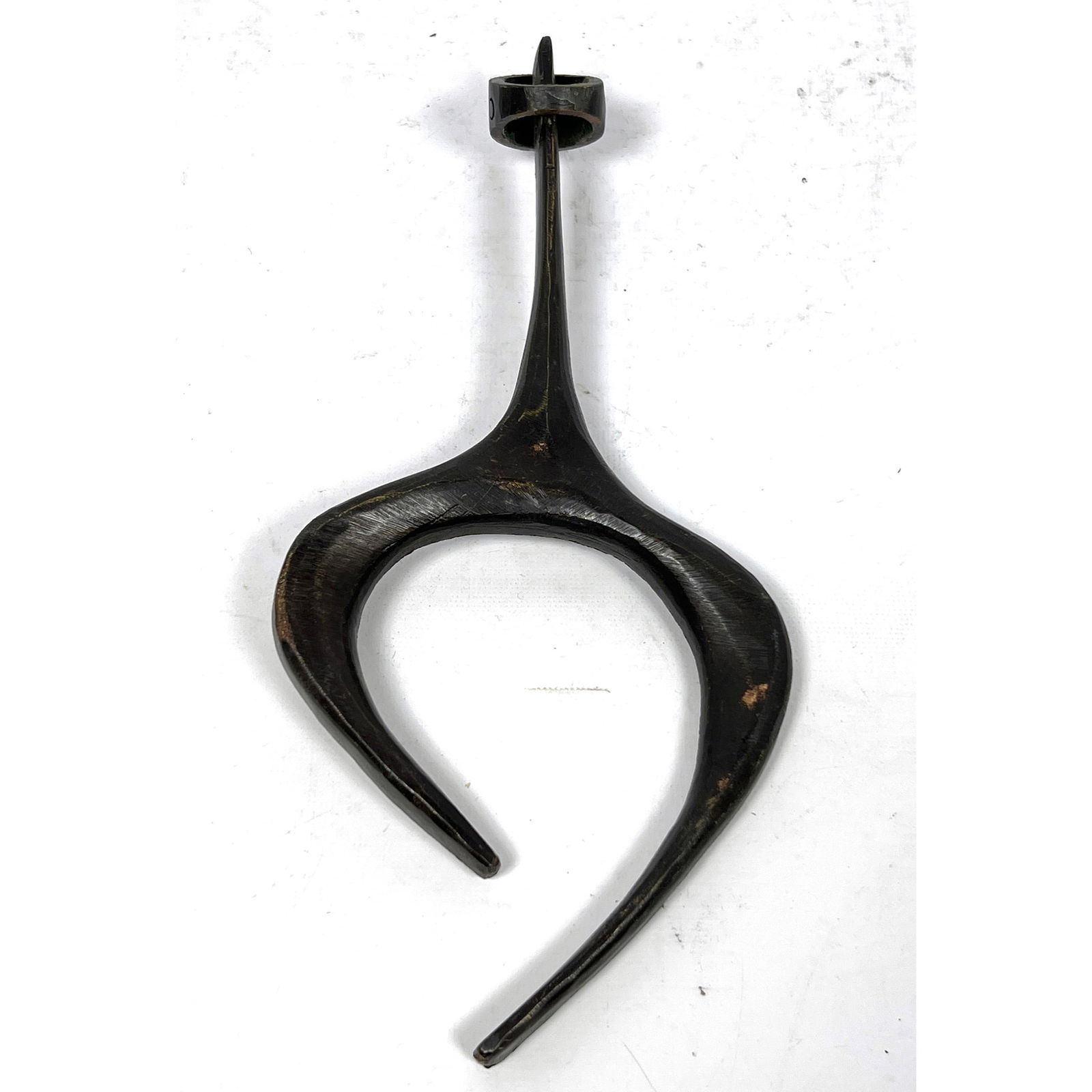 After Paul Evans Bronze Modernist Door Knocker. Unmarked. (1 of 9)