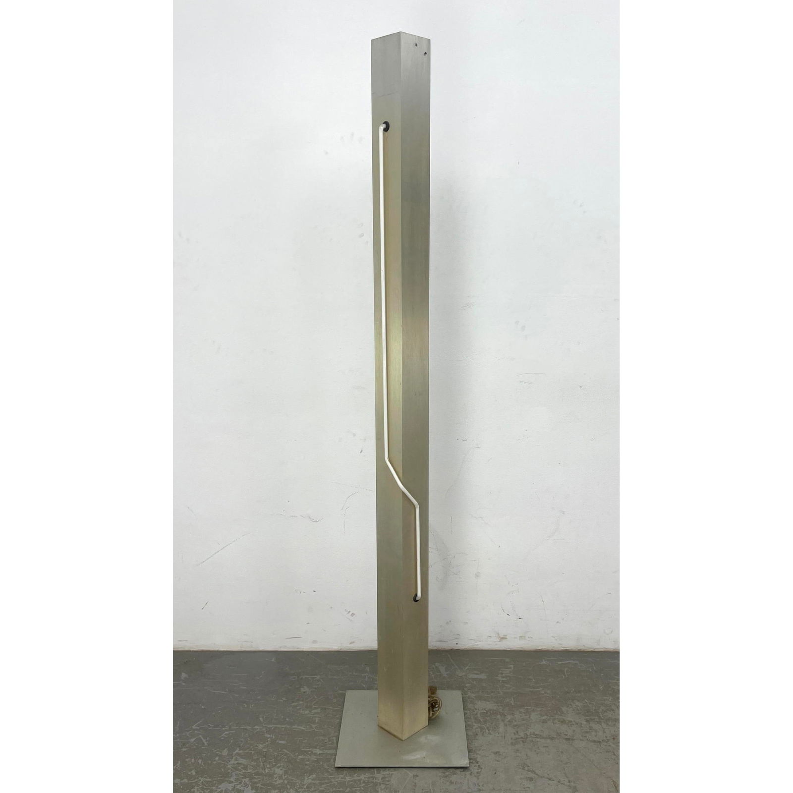 Rudi Stern George Kovacs Lighting Mid Century Neon Floor Lamp: Rudi Stern George Kovacs Lighting Mid Century Neon Floor Lamp Dimensions: Height: 72.5 inches, Width: 14 inches, Depth: 14 inches. --- - We offer curbside delivery for most items to NYC, Manhattan, Cl