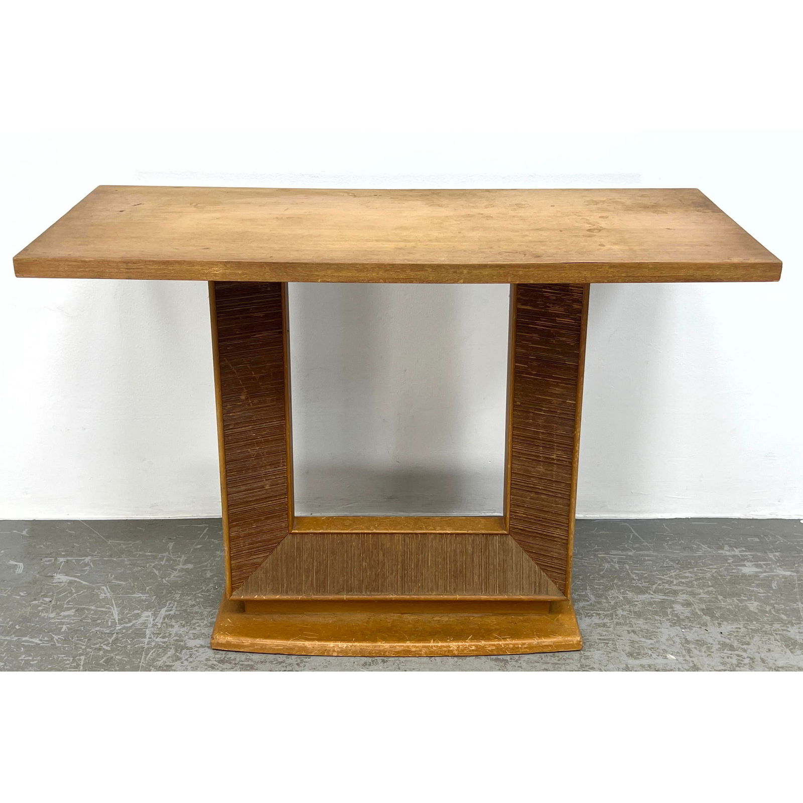 PAUL FRANKL for BROWN SALTMAN Hall Table. Mid Century Modern Console Table. Frankl attribution; Not (1 of 17)