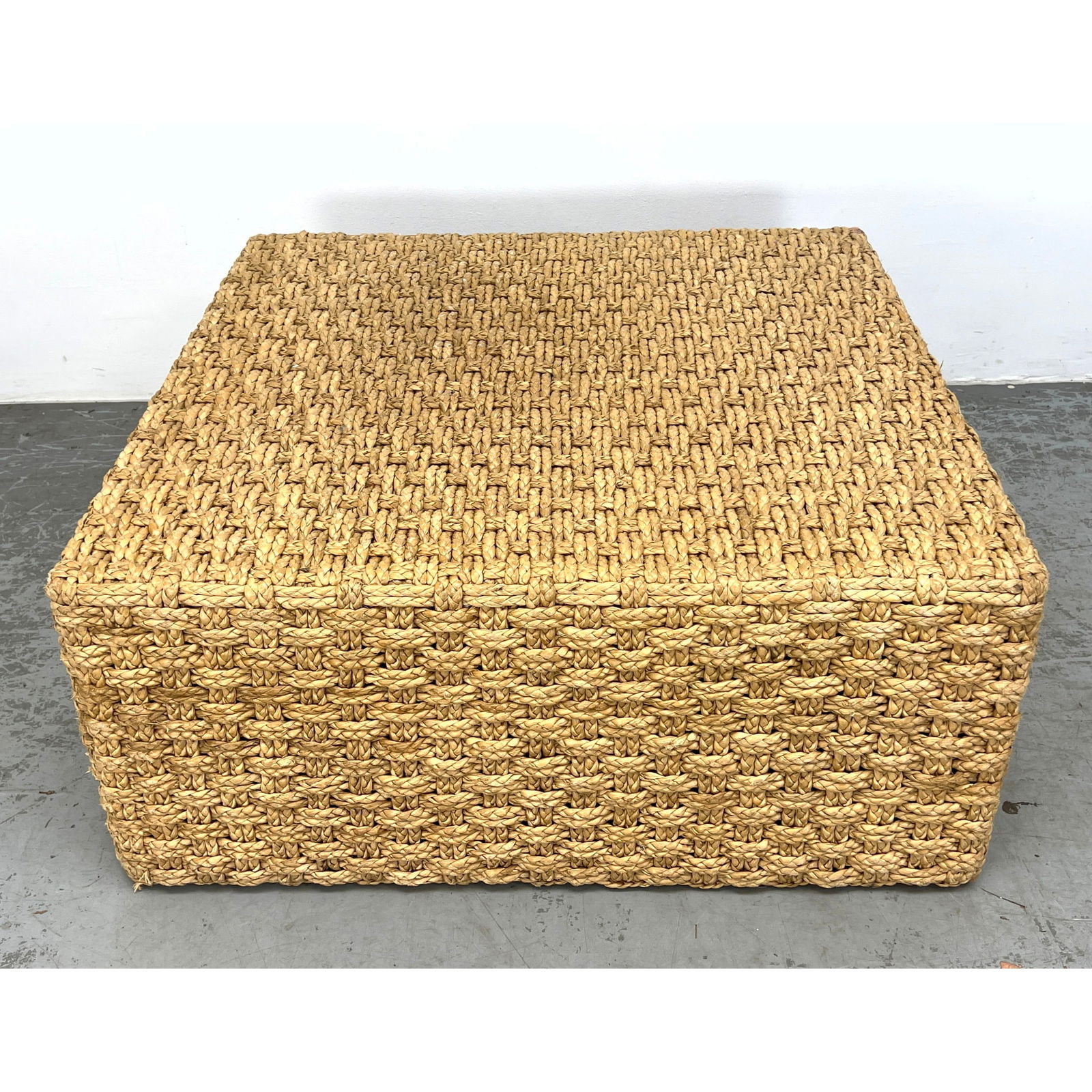 Palacek Large woven Rattan Bench Table. (1 of 11)