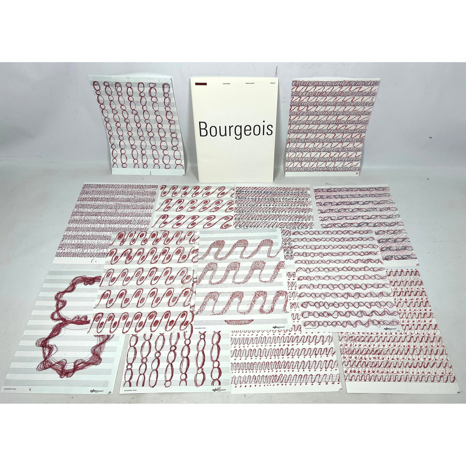 13 Louise Bourgeois offset lithograph prints. Matador Editado 1999 (1 of 14)