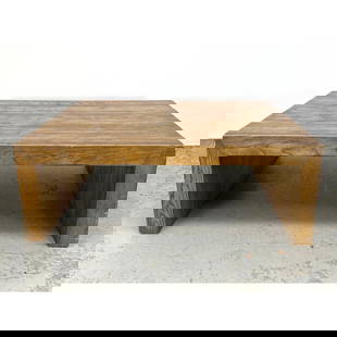 Large Henredon CIRCA 76 Coffee Table. Mid Century Modern: Large Henredon CIRCA 76 Coffee Table. Mid Century Modern Dimensions: Height: 16.25 inches, Width: 44 inches, Depth: 38 inches. --- - We offer curbside delivery for most items to NYC, Manhattan, Close