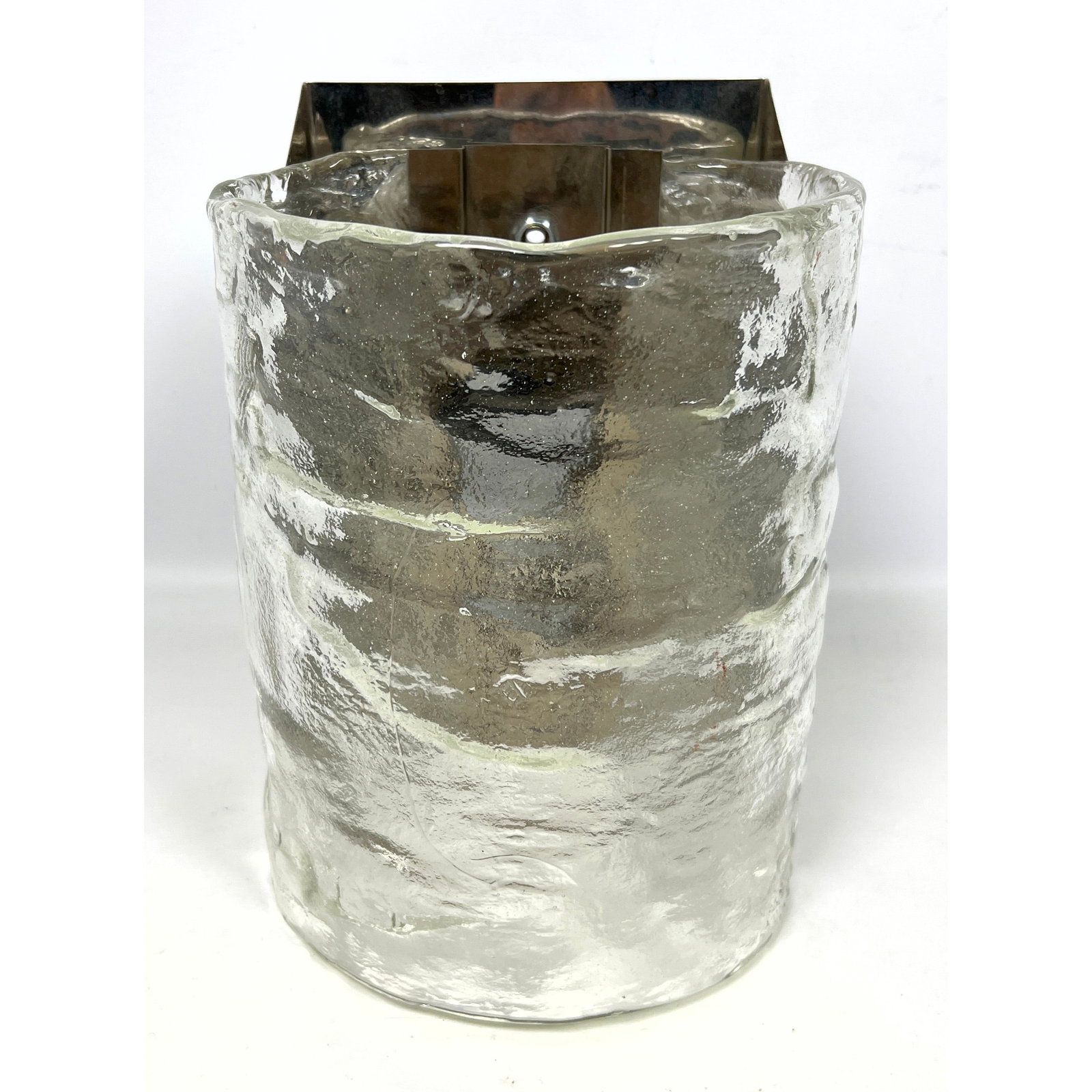 Murano Glass Wall Sconce. Italian.: Murano Glass Wall Sconce. Italian. Dimensions: Height: 10 inches, Width: 6.25 inches, Depth: 6.5 inches. --- US Packing and Shipping charge: In house shipping available. Will be calculated once destin