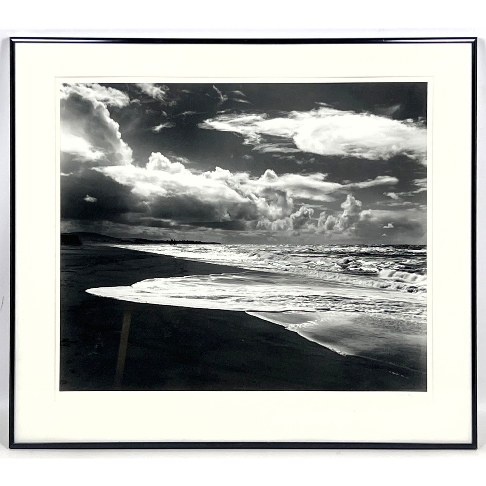 BOB WERLING   Coastal Landscape Photograph. "#464 Pacific Coast". Label to reverse. Signed. (1 of 10)