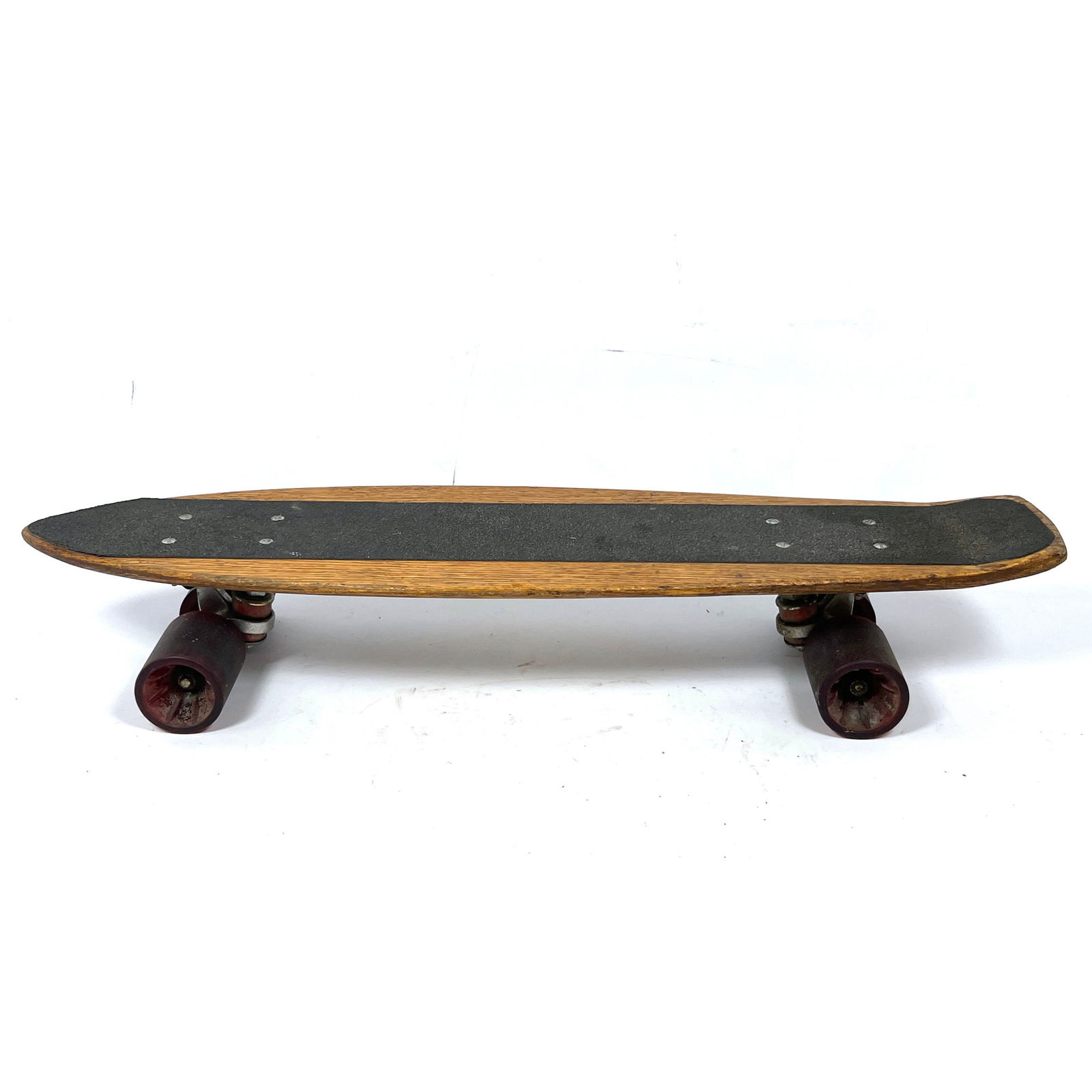 Vintage Oak Skateboard. Dedication Plaque to Coach Doughty 76-77. Wrestling.: Vintage Oak Skateboard. Dedication Plaque to Coach Doughty 76-77. Wrestling. Dimensions: Height: 4.5 inches, Width: 27.5 inches, Depth: 7.5 inches. --- - We offer curbside delivery for most items to N