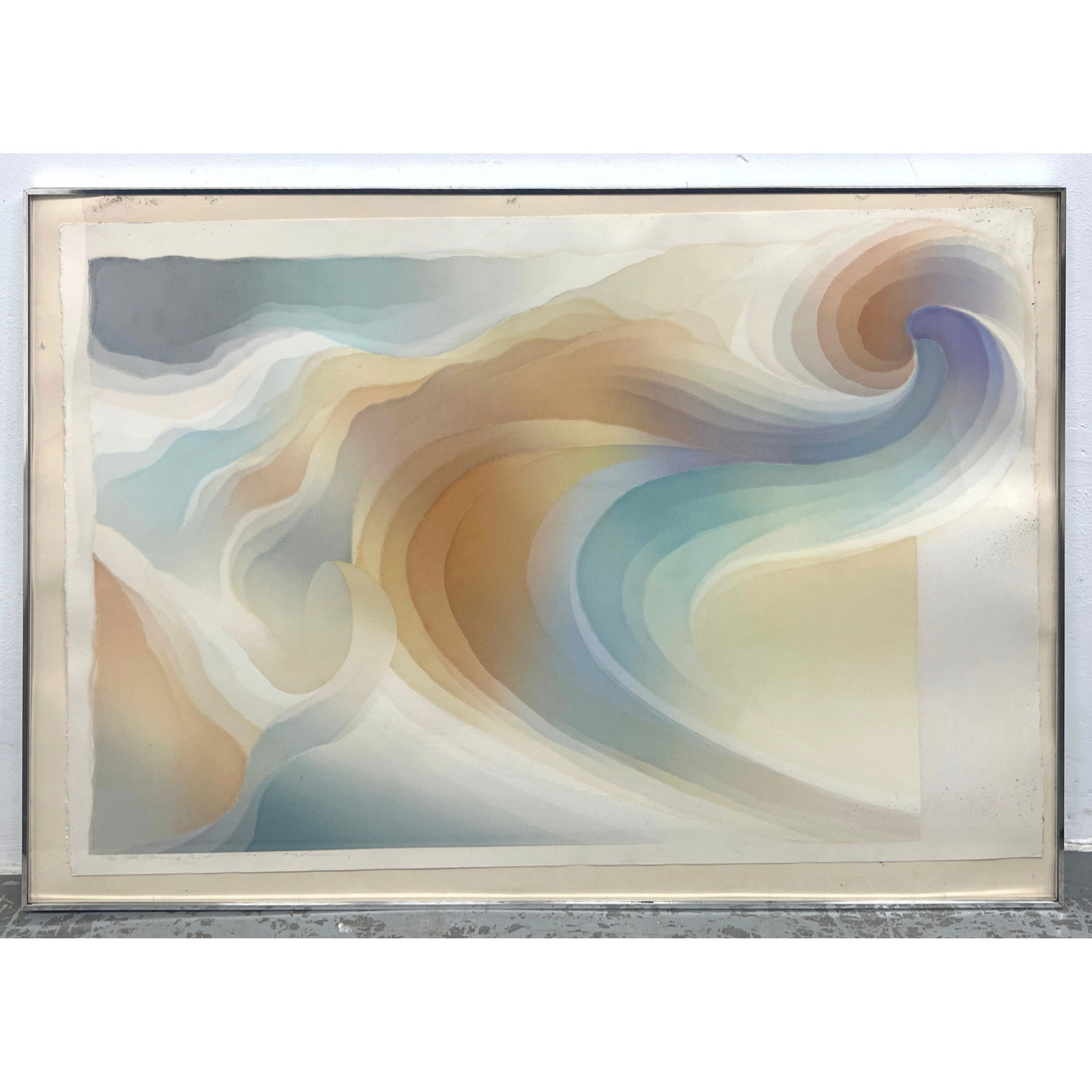 MASAAKI NODA 21/80 Signed and Numbered Lithograph Print. Turning Point. (1 of 9)