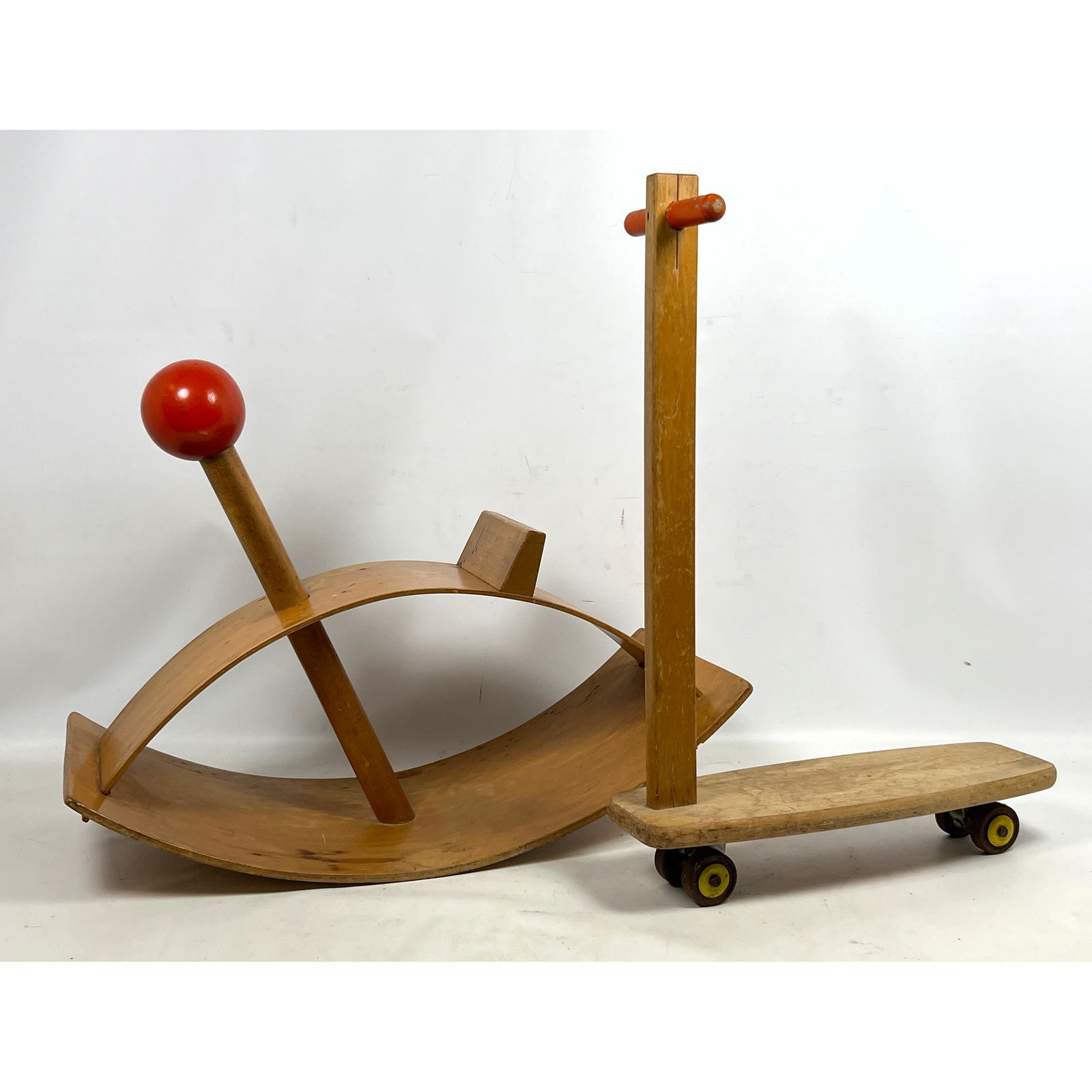 2pcs Creative Playthings. Gloria Caranica Rocking Beauty Hobby Horse and Scooter. (1 of 13)