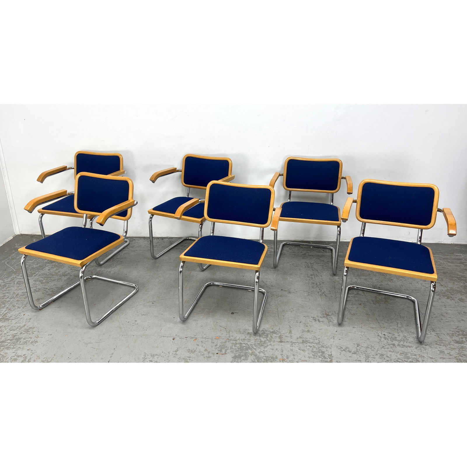 Set 6 Marcel Breuer Style Cesca Chairs. (1 of 17)