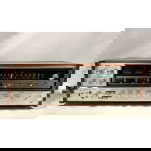 1970's Sansui QRX-7500 4 channel Stereo Receiver in working condition.: 1970's Sansui QRX-7500 4 channel Stereo Receiver in working condition. Dimensions: Height: 8 inches, Width: 23.5 inches, Depth: 15 inches. --- - We offer curbside delivery for most items to NYC, Manha