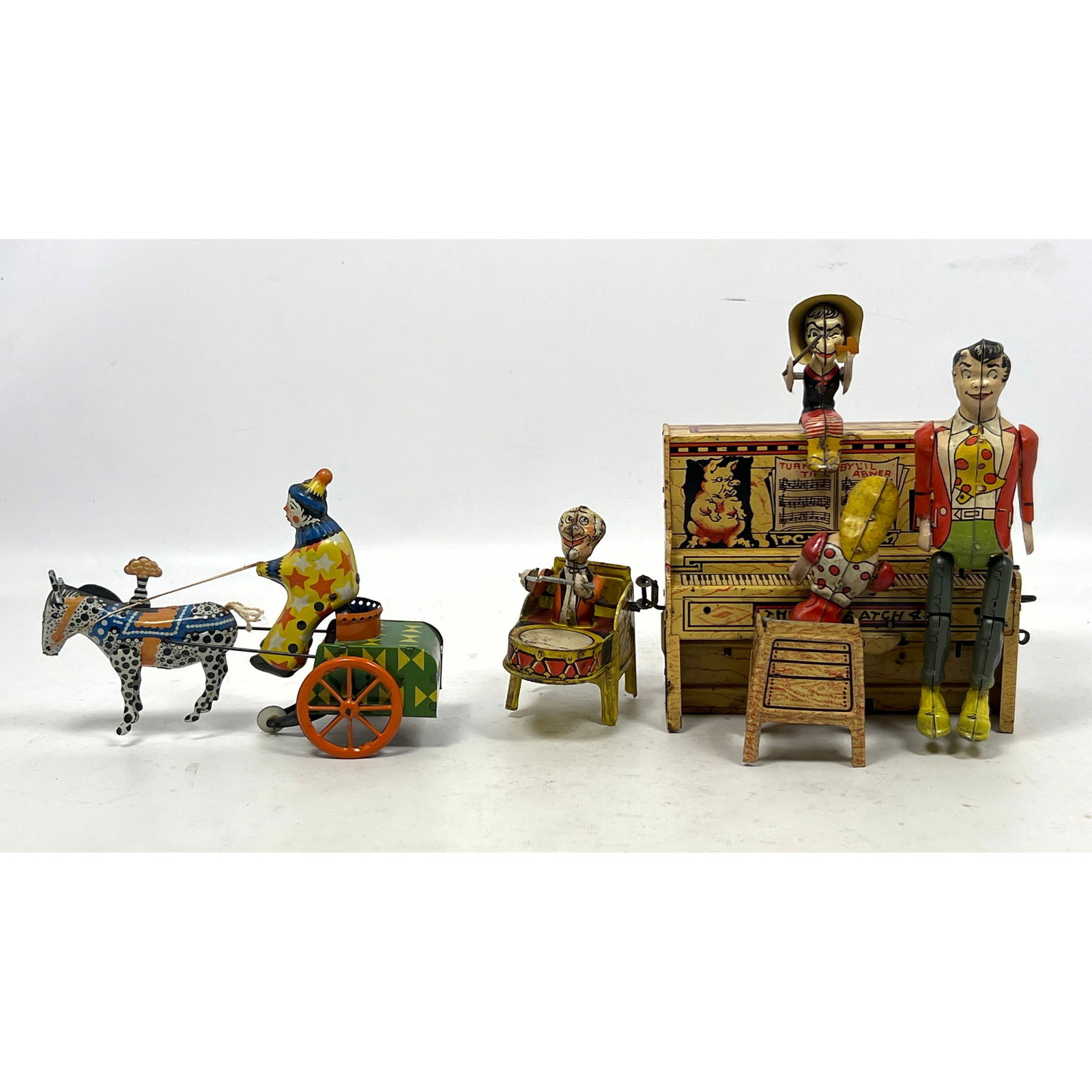 849. Clown The Magician Toy. Japan, Alps, 1950s.