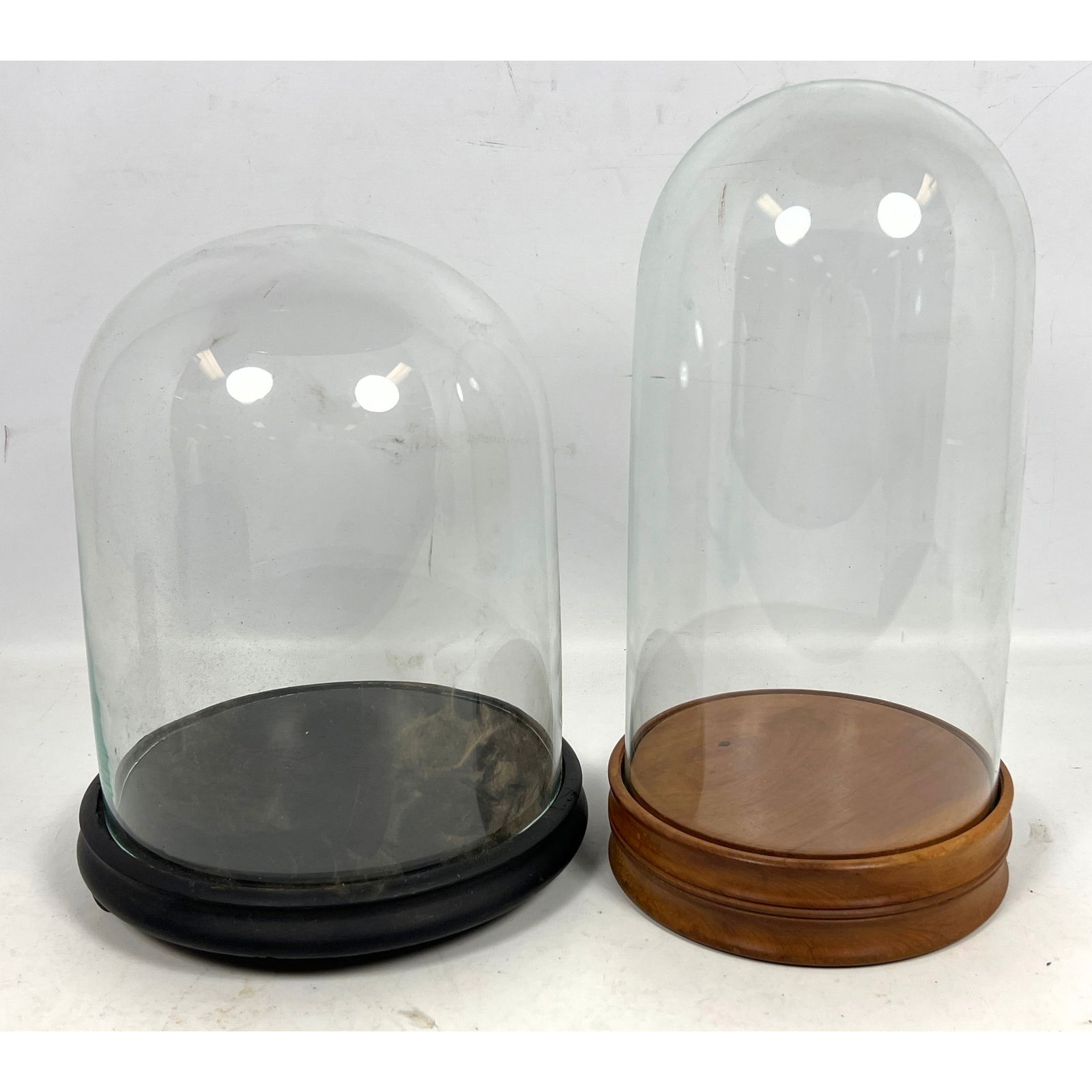 2pcs Victorian style glass domes (1 of 14)