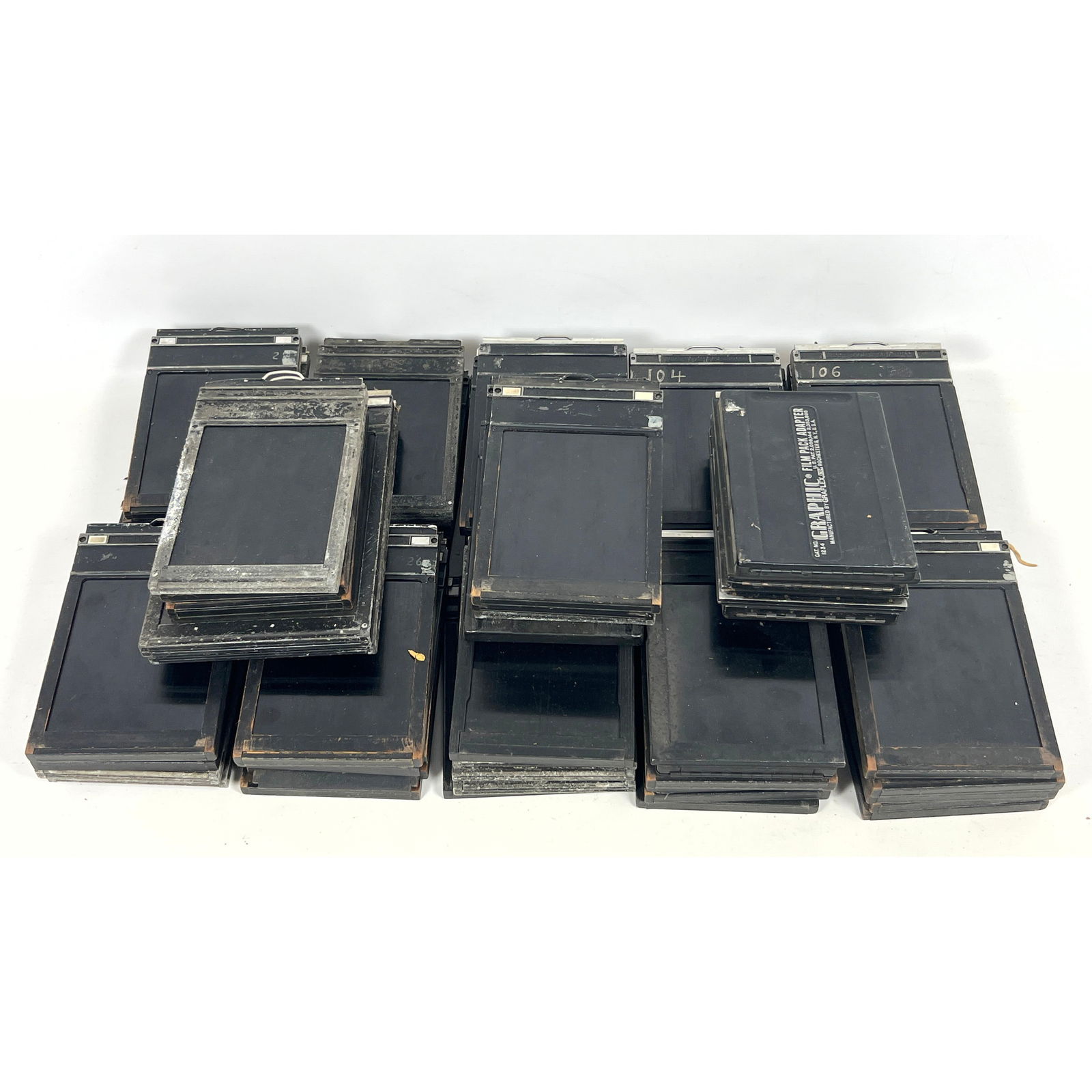 64 Large format Graphic Film Pack Adapter. Graflex. Ansco. (1 of 13)