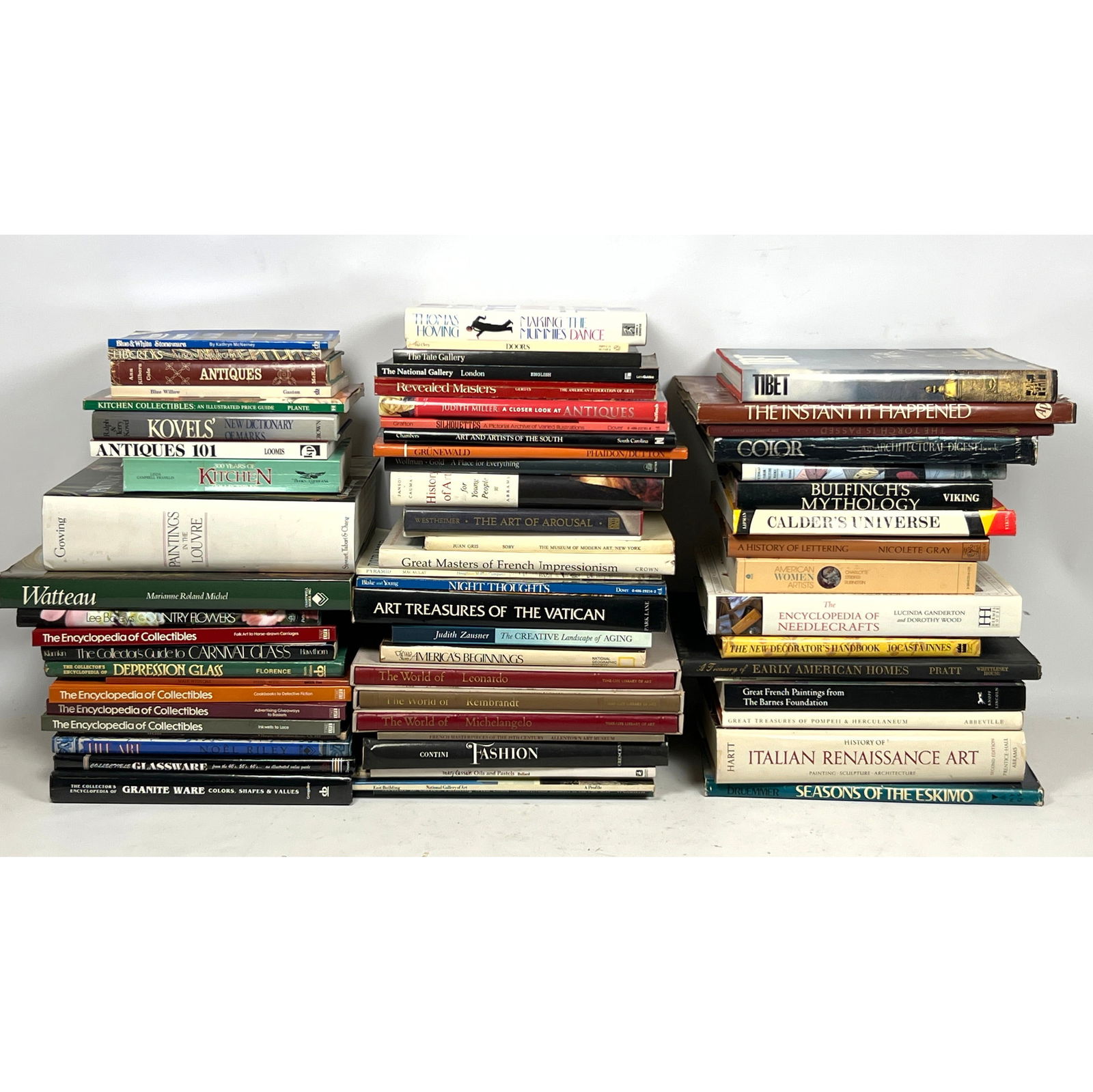 68pc Art and Collectable Books. Tate gallery, history of art, art of the south, art of arousal, Fash (1 of 16)