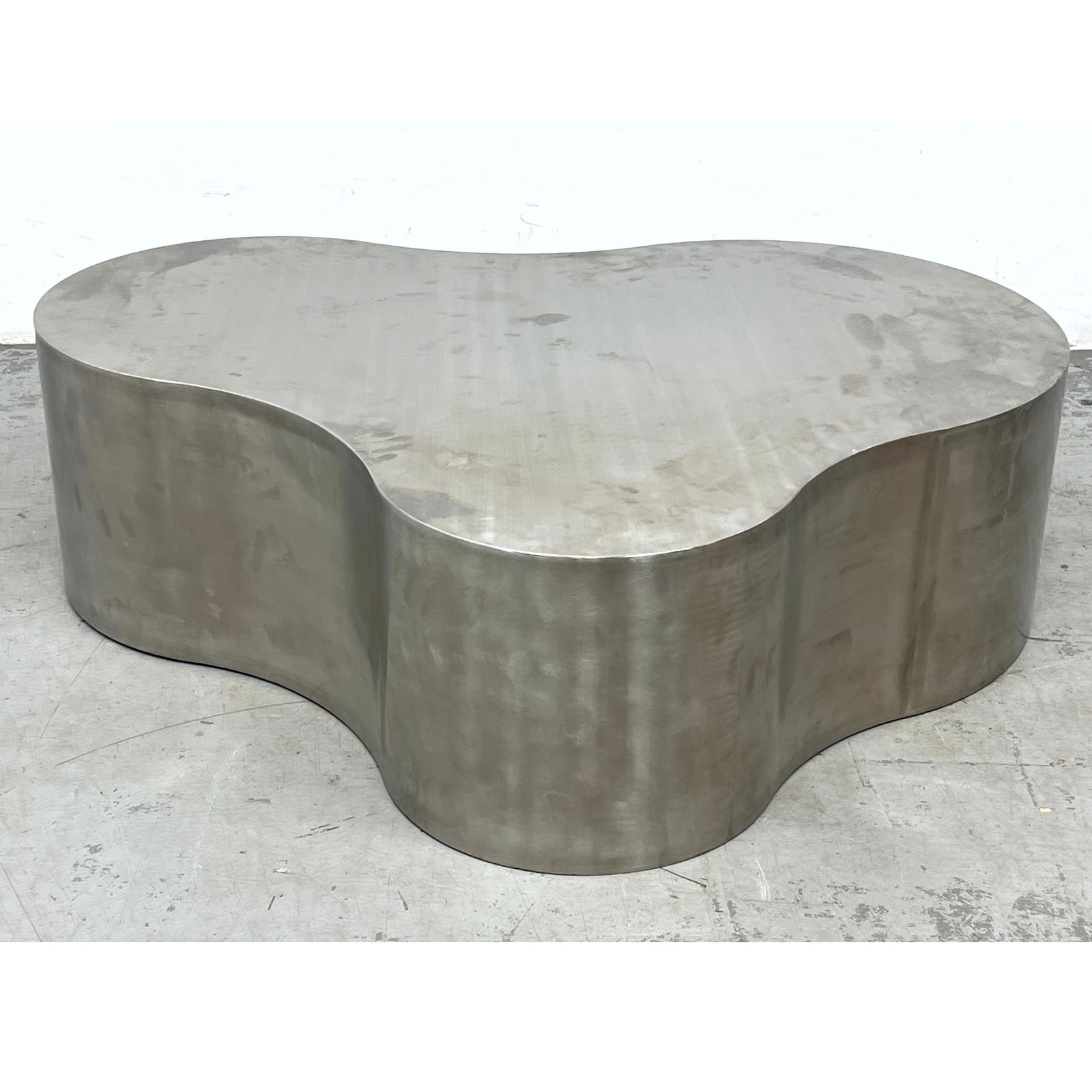 Biomorphic Steel Coffee Table. Freeform style. Springer style. (1 of 7)