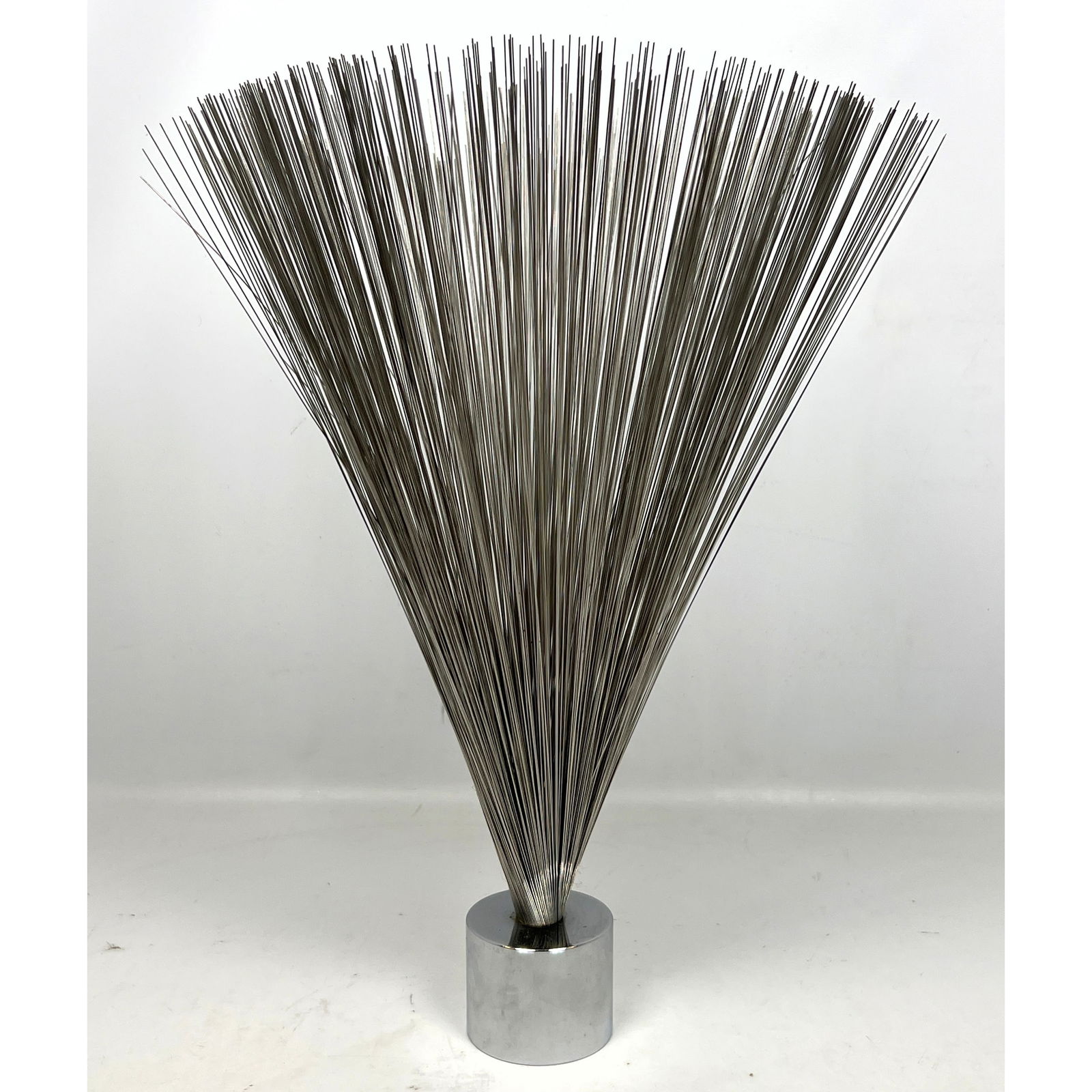 Vintage Mid Century Harry Bertoia Style Wire Metal Kinetic Spray Table Sculpture. Dave Grossman Desi (1 of 8)