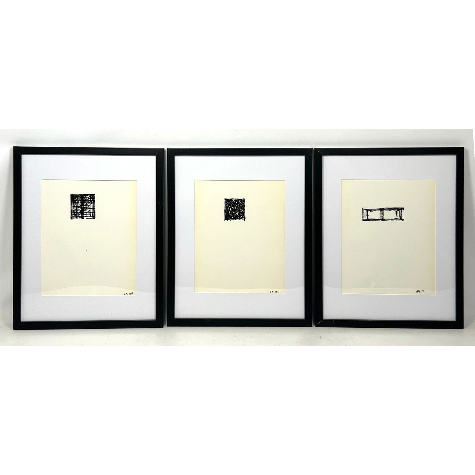 3pcs Brice Marden lithograph Prints. (1 of 15)