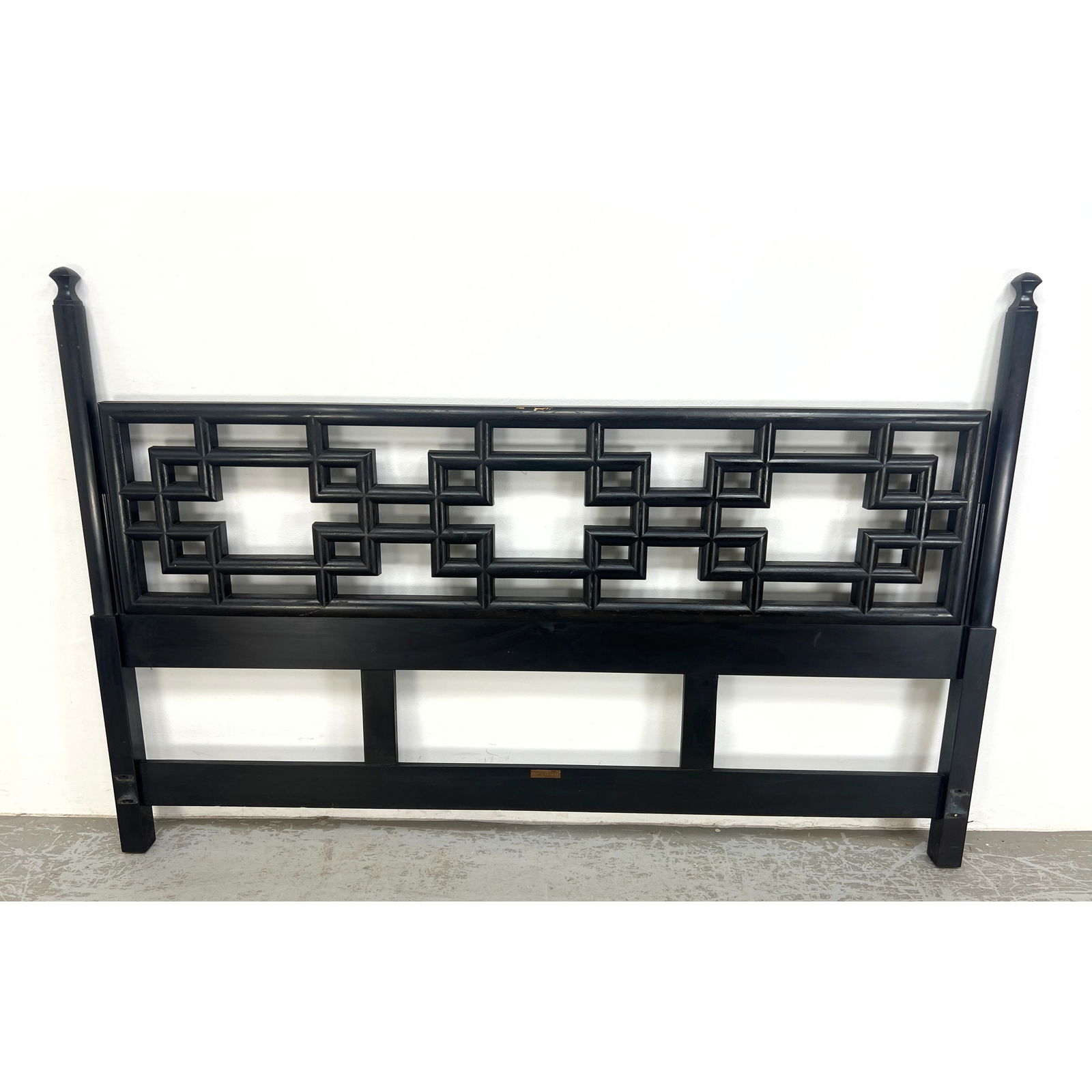 Widdicomb Mid Century Modern King Size Headboard.  Asian Style. (1 of 10)
