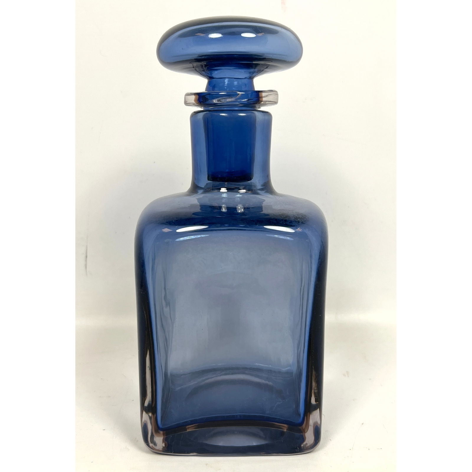 Venini Italian Art Glass Stoppered Bottle, Acid Signed (1 of 11)