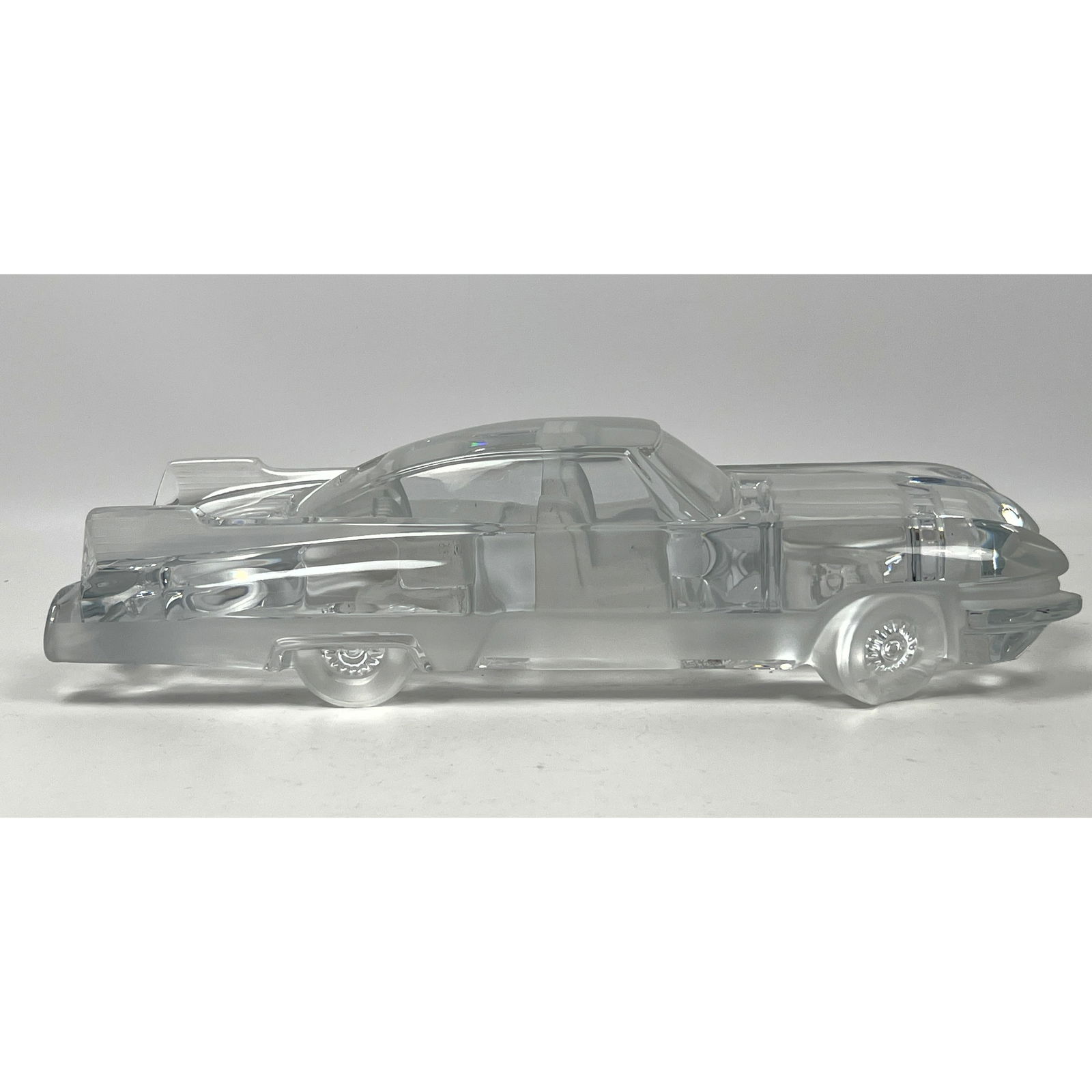 DAUM France Crystal Cadillac Eldorado. Crystal Car Model. Showcases a classic American automobile de (1 of 11)