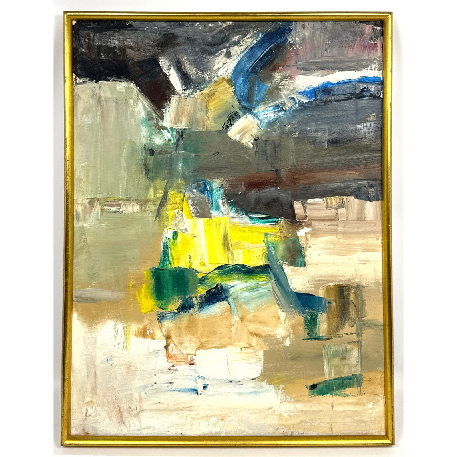 Conrad Morton Abstract Modern Painting on Canvas. (1 of 10)