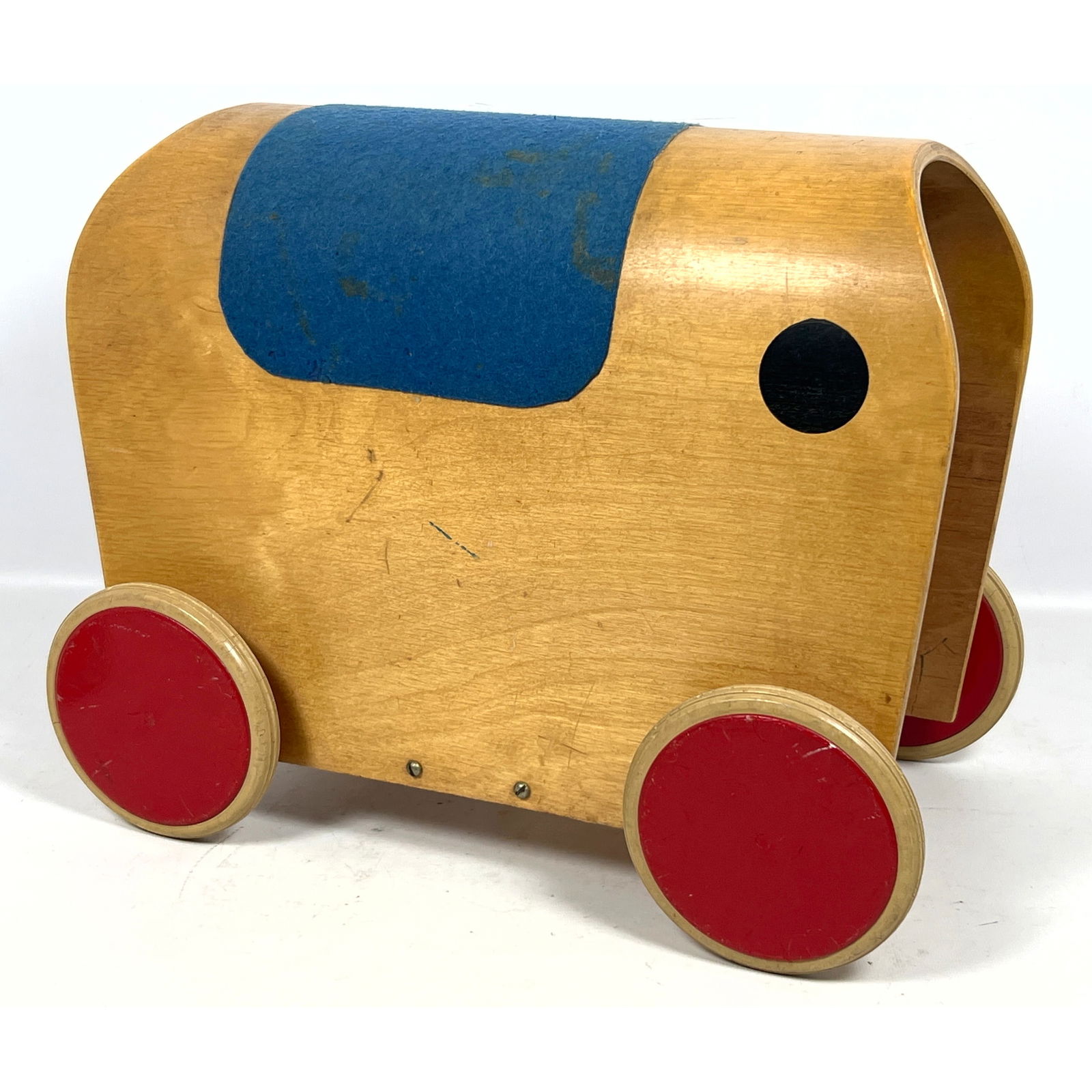 Wood Elephant Riding Toy by Antonio Vitali and Kurt Naef Switzerland. Handmade wood Elephant Riding (1 of 10)