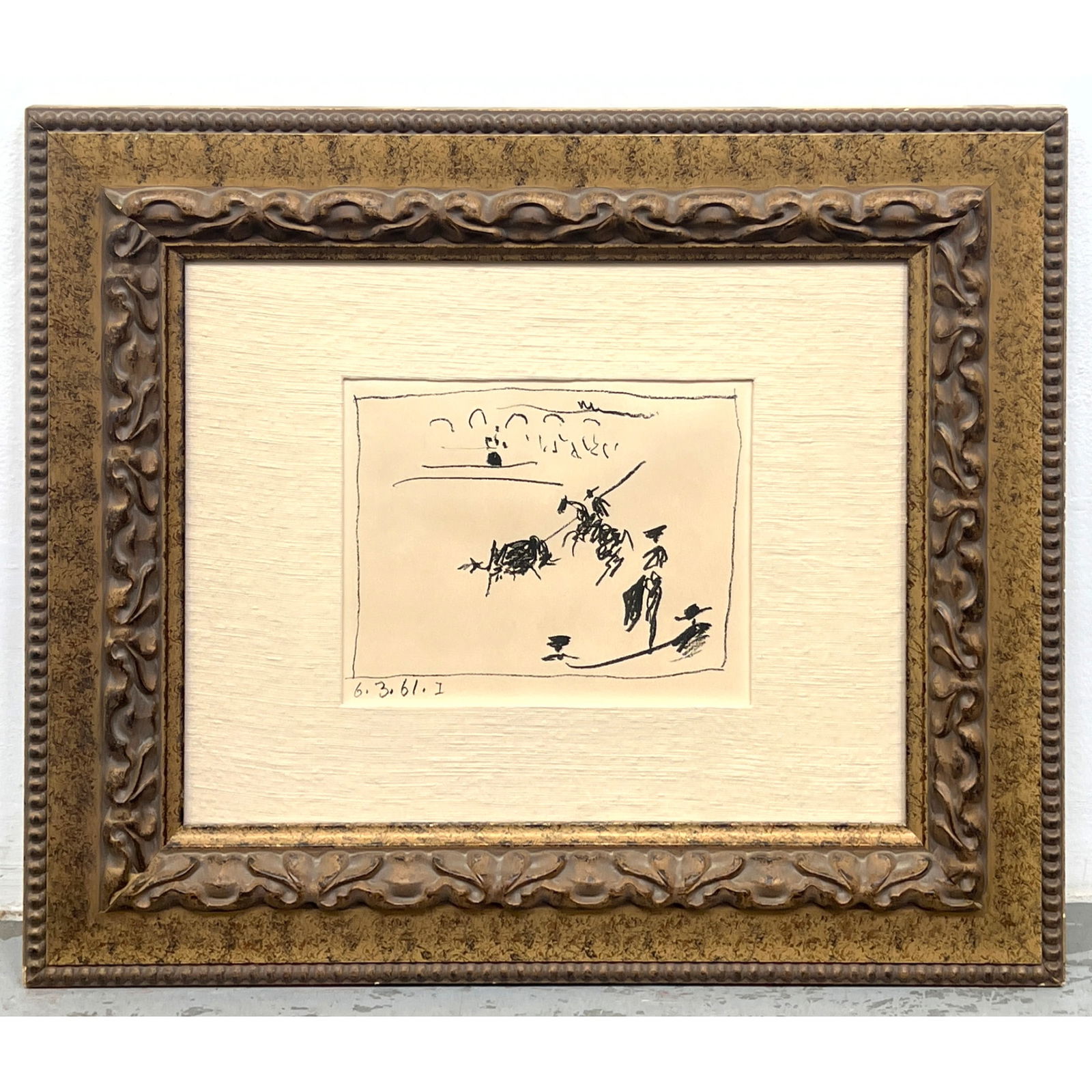 Pablo Picasso Framed Print. 'La Pique' The pike. (1 of 9)