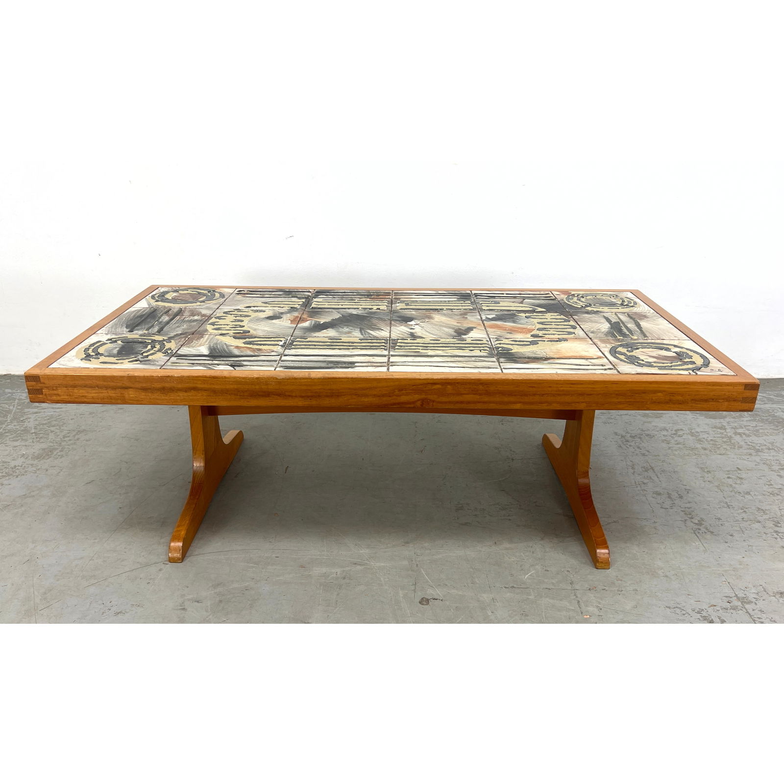 H.M. Safaborde Danish Modern Tile top table. Mid Century Modern (1 of 8)