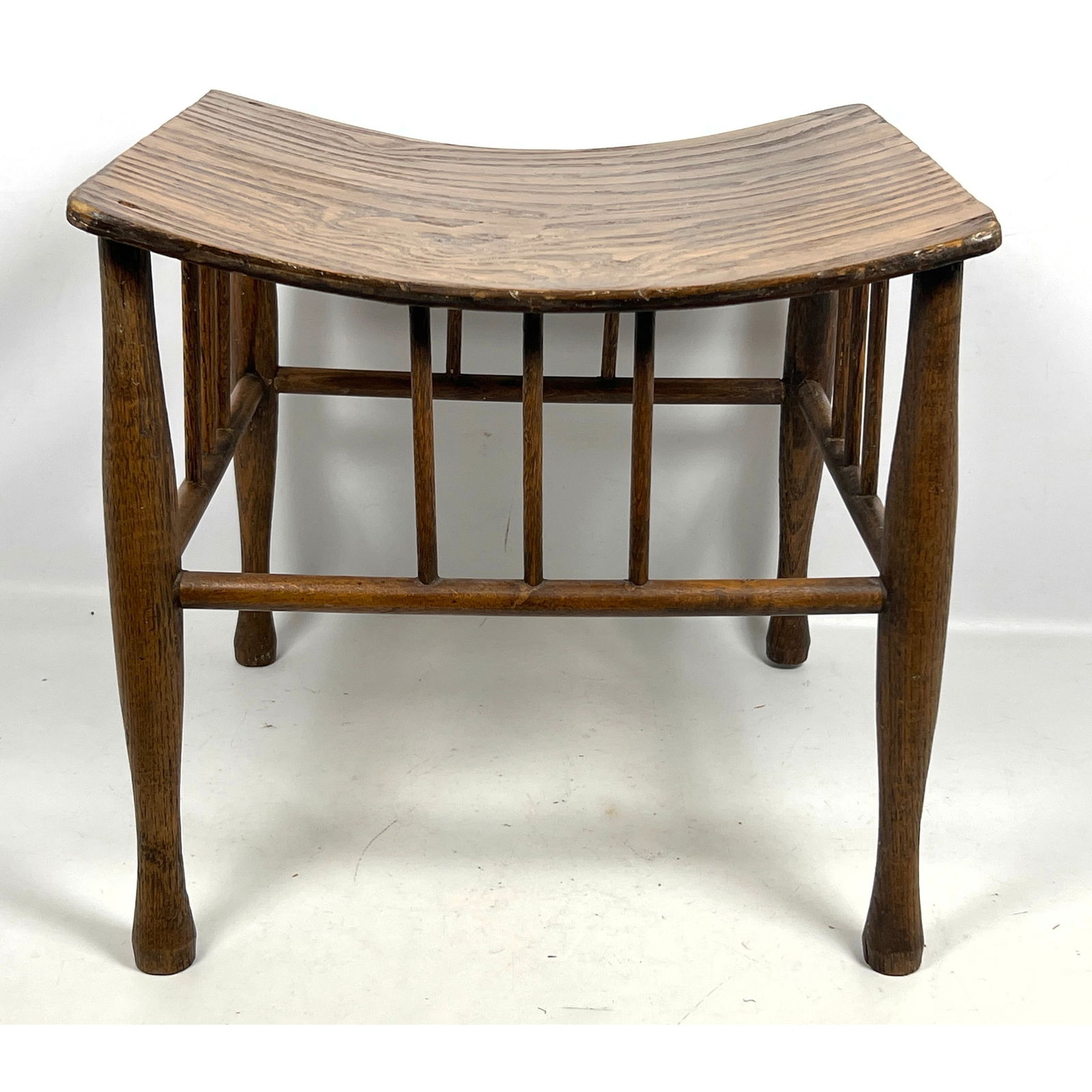 English Arts and Crafts Egyptian Revival Thebes Stool. (1 of 9)