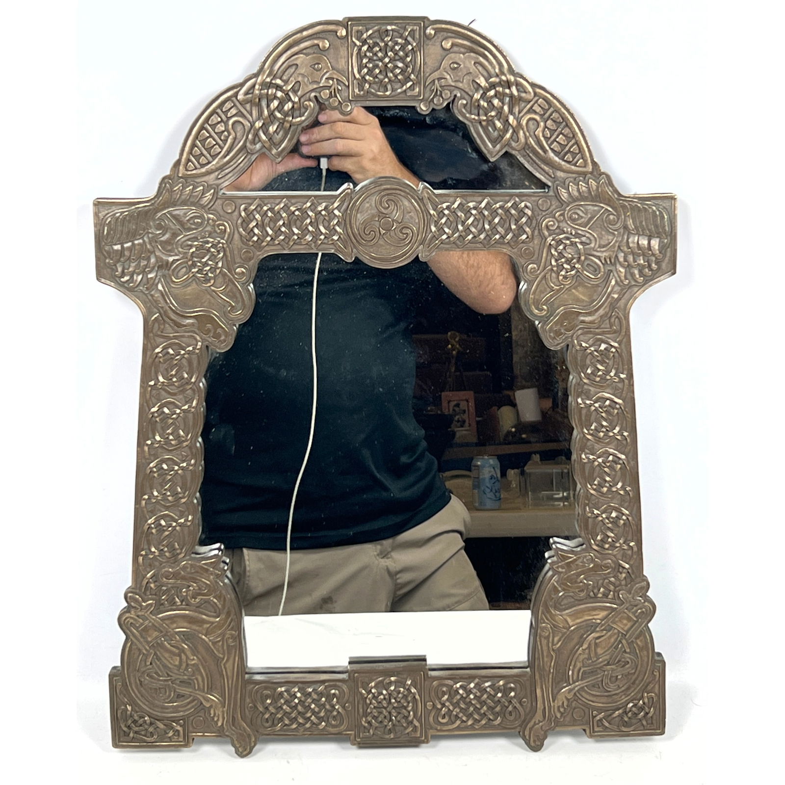 Veronese 2006 Decorative Wall Mirror. Celtic Style Frame. (1 of 10)