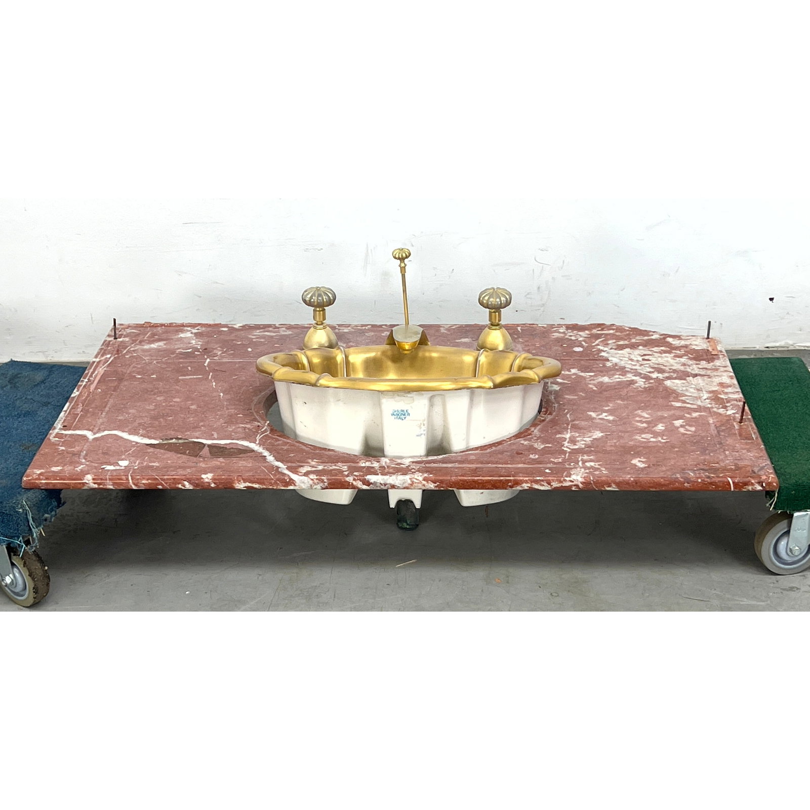 Sherle Wagner Italy Sink and Fixtures. (1 of 12)