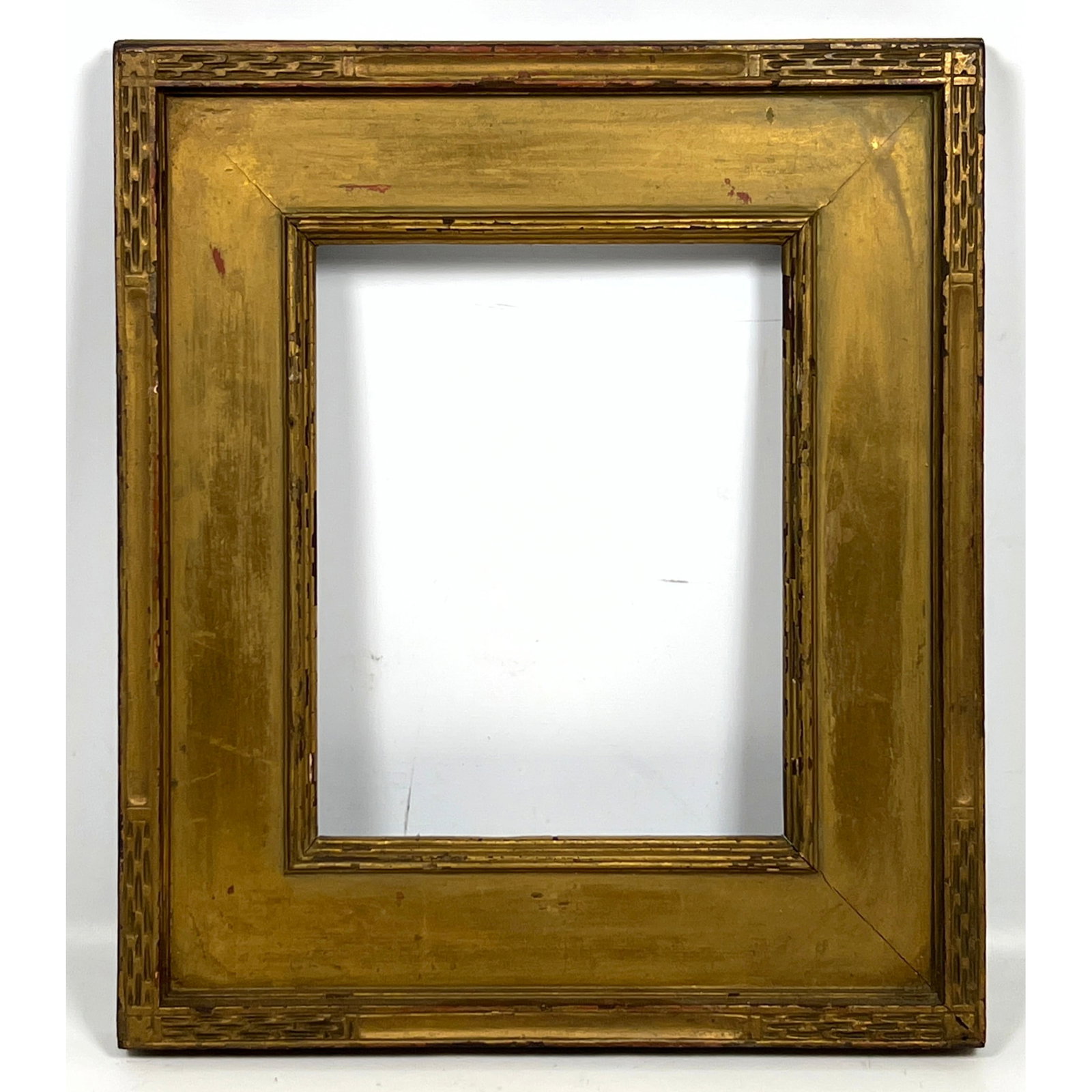 17.5x15.5 inch Newcomb Macklin Style Frame. Gilt wood. (1 of 9)