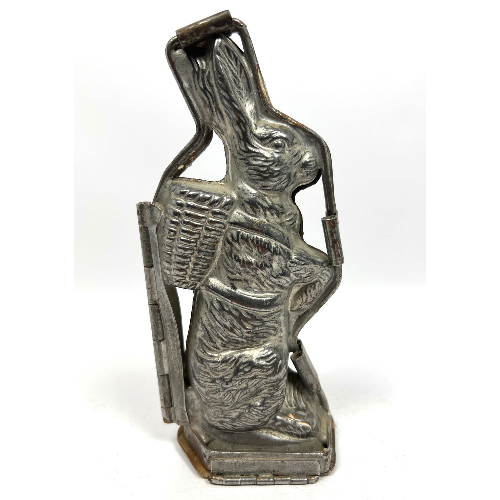 ANTON REICHE, Dresden Vintage Rabbit Chocolate Mold. German Sweets. Easter. Marked. (1 of 11)