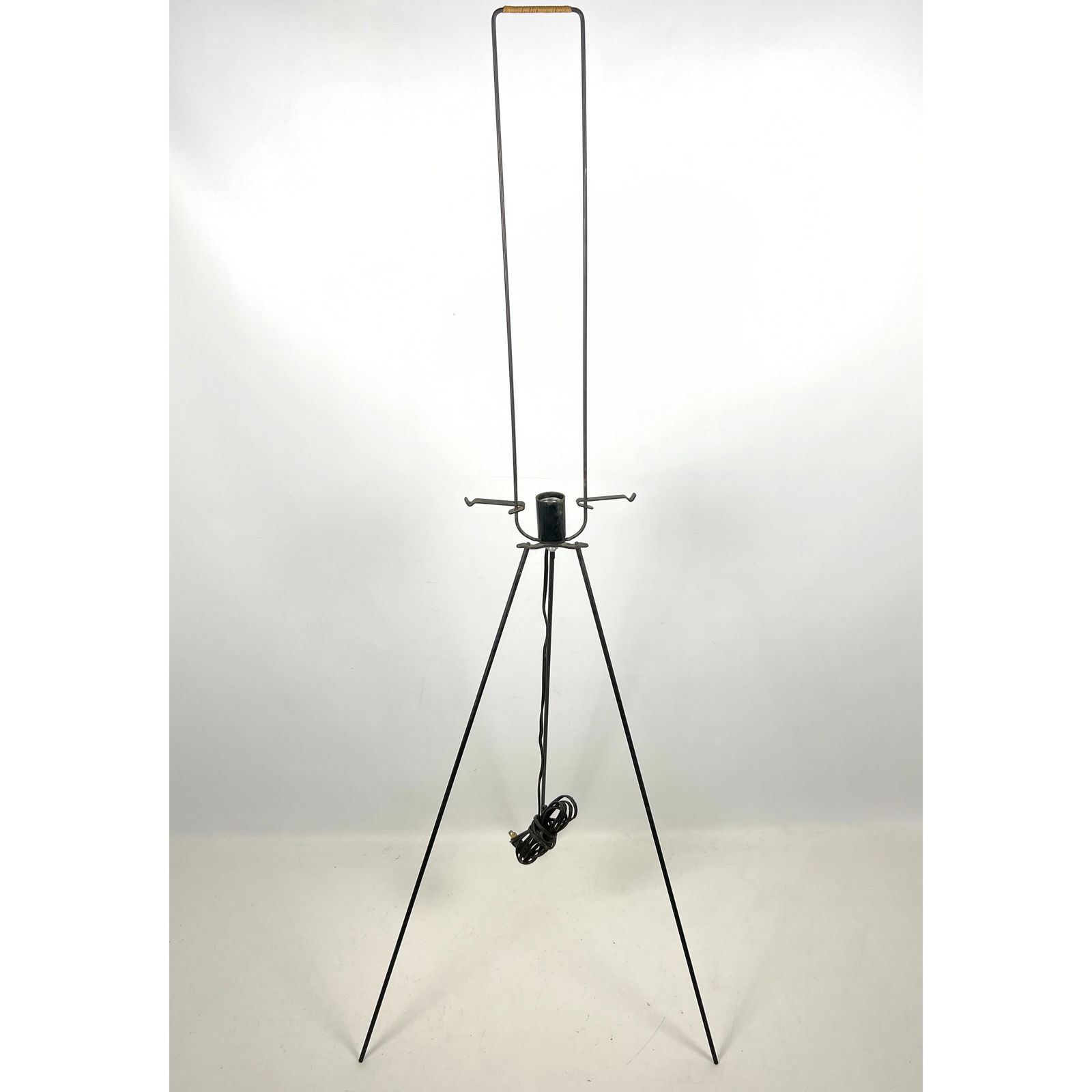 Early Vintage Isamu Noguchi Akari Floor Lamp Base Model 10A: Early Vintage Isamu Noguchi Akari Floor Lamp Base Model 10A Dimensions: Height: 49 inches, Width: 18 inches, Depth: 18 inches. --- - We offer curbside delivery for most items to NYC, Manhattan, Close