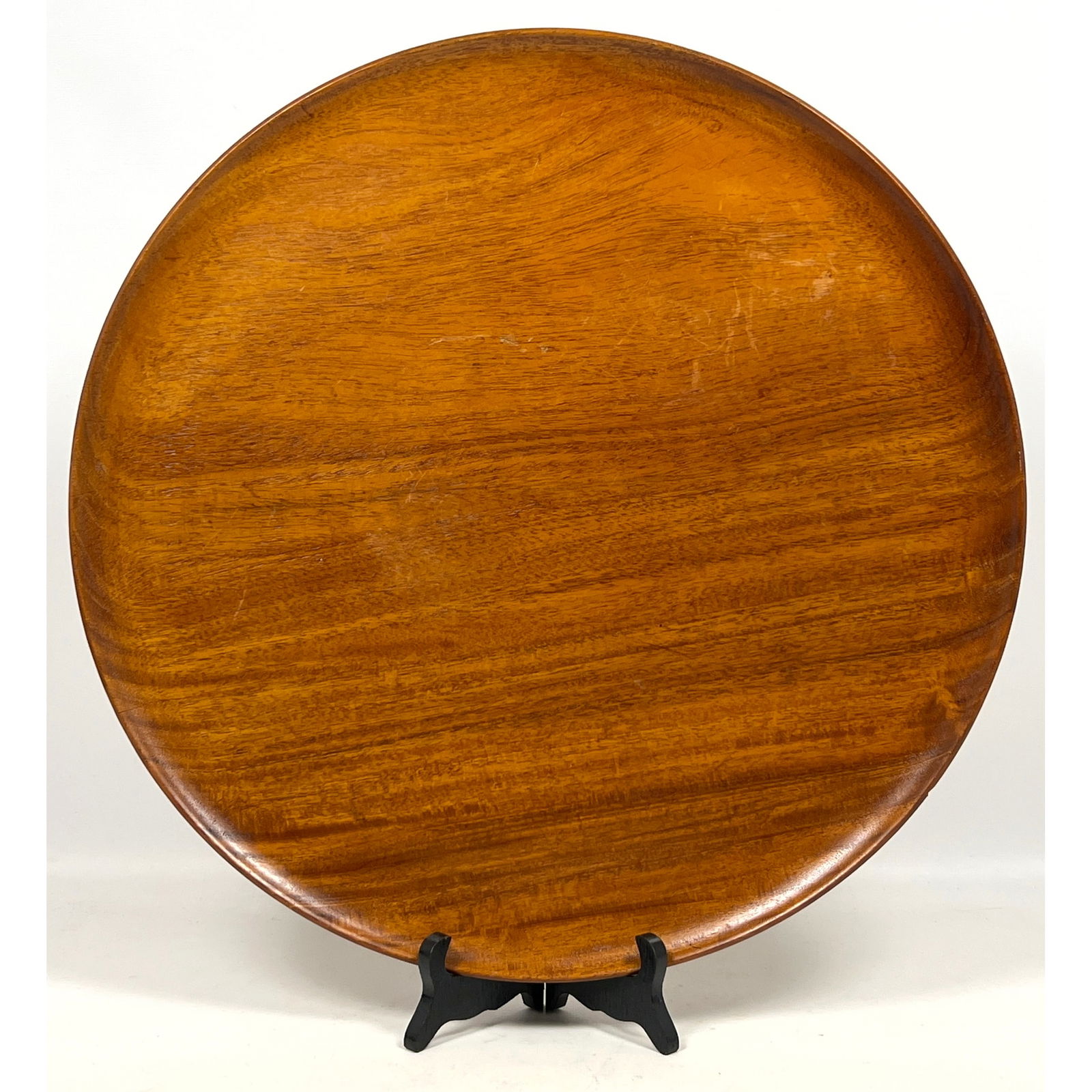 Artisan Arthur Espenet Turned Wood platter, Signed. Prestini Style (1 of 11)